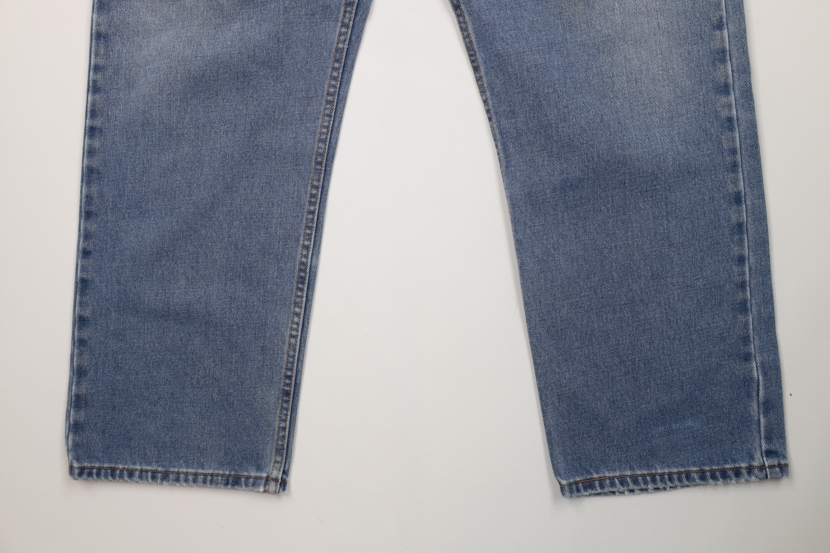 Levi's Vintage Y2K 2004 Levis 505 Regular Straight Leg Jeans Blue Size US 40 / EU 56 - 4 Thumbnail
