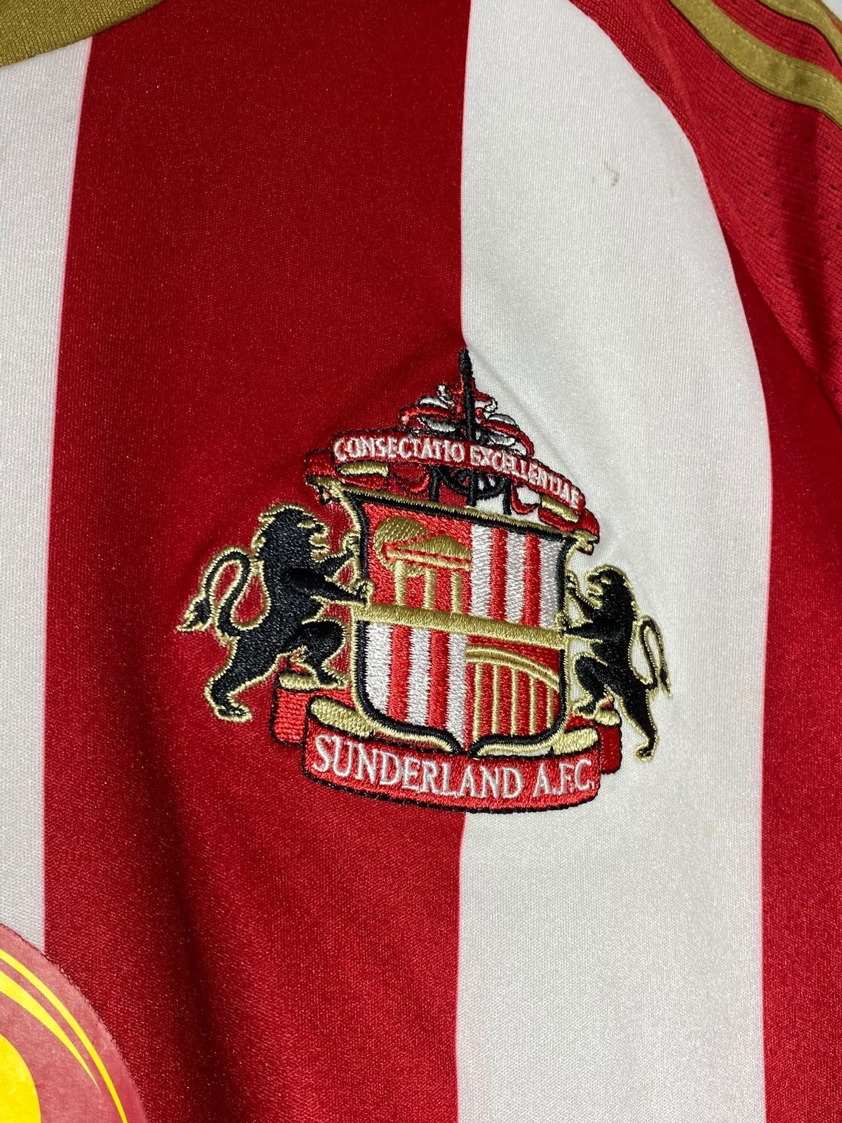Adidas Adidas Sunderland AFC Stripped Football Shirt Blokecore Y2k Size US L / EU 52-54 / 3 - 6 Thumbnail