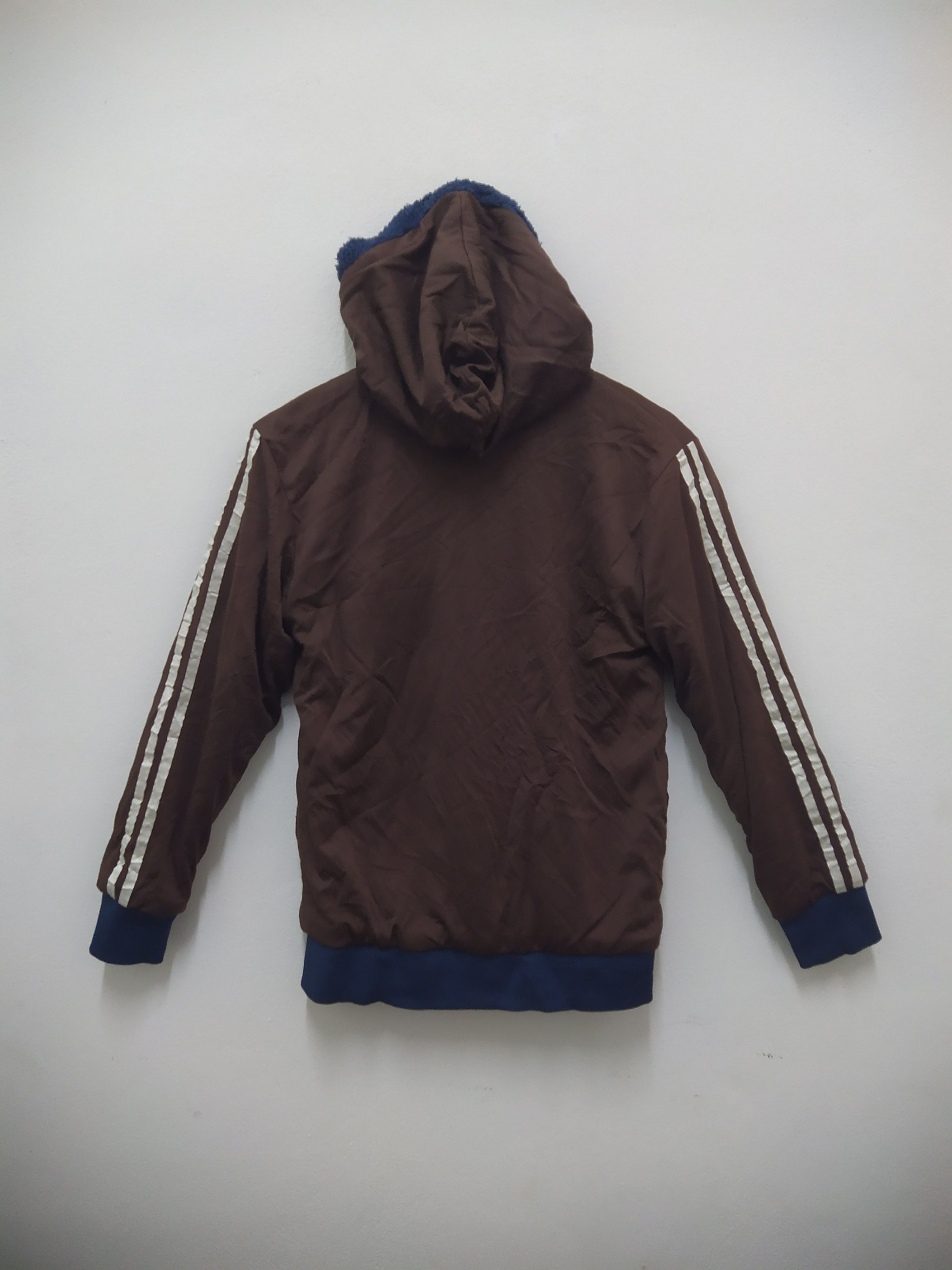 Pada & Mada zipped Fleece reversible hoodie