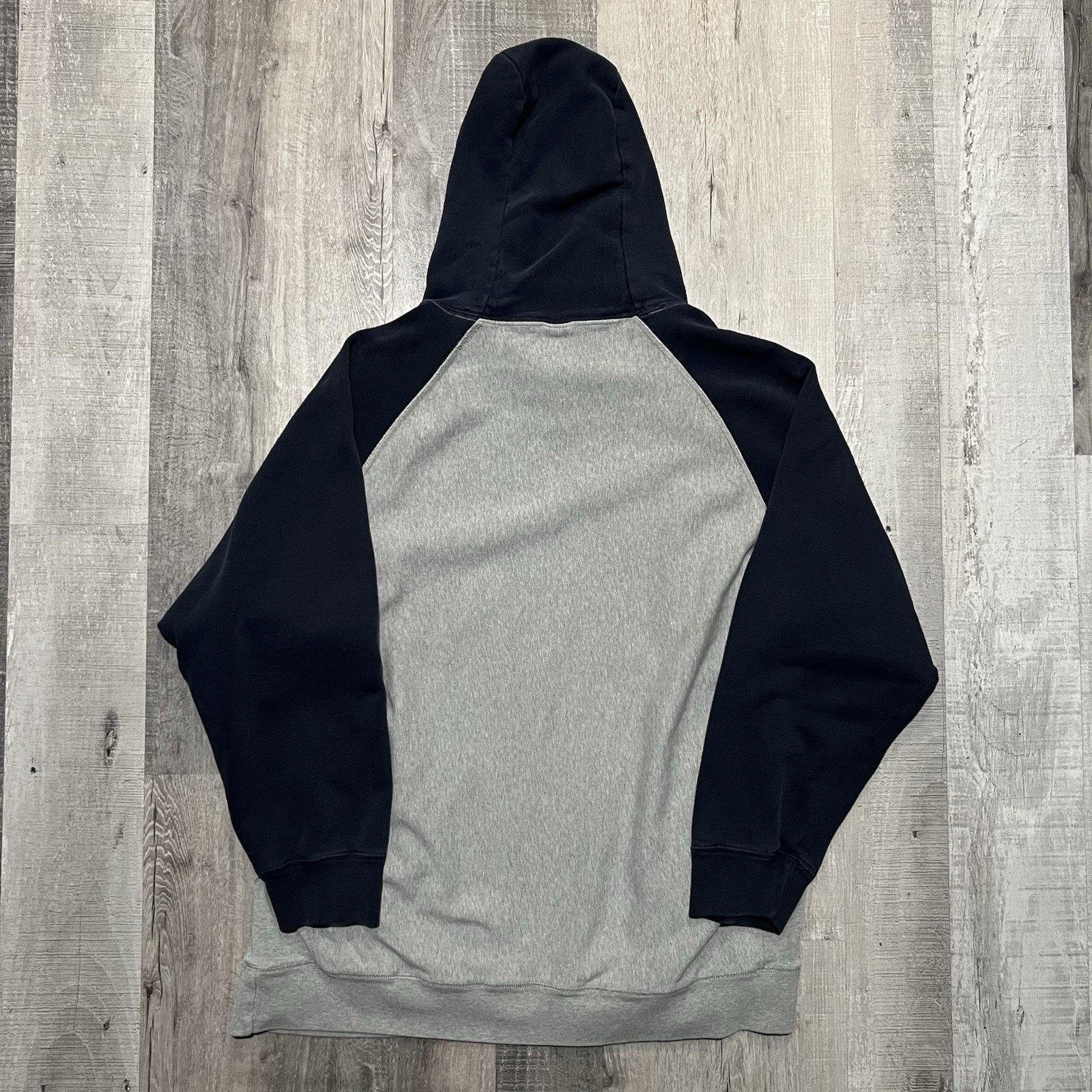 Gap VTG Gap Two Tone Heavy Cotton Hoodie Black Pull Over Y2K 2XL Size US XXL / EU 58 / 5 - 2 Thumbnail