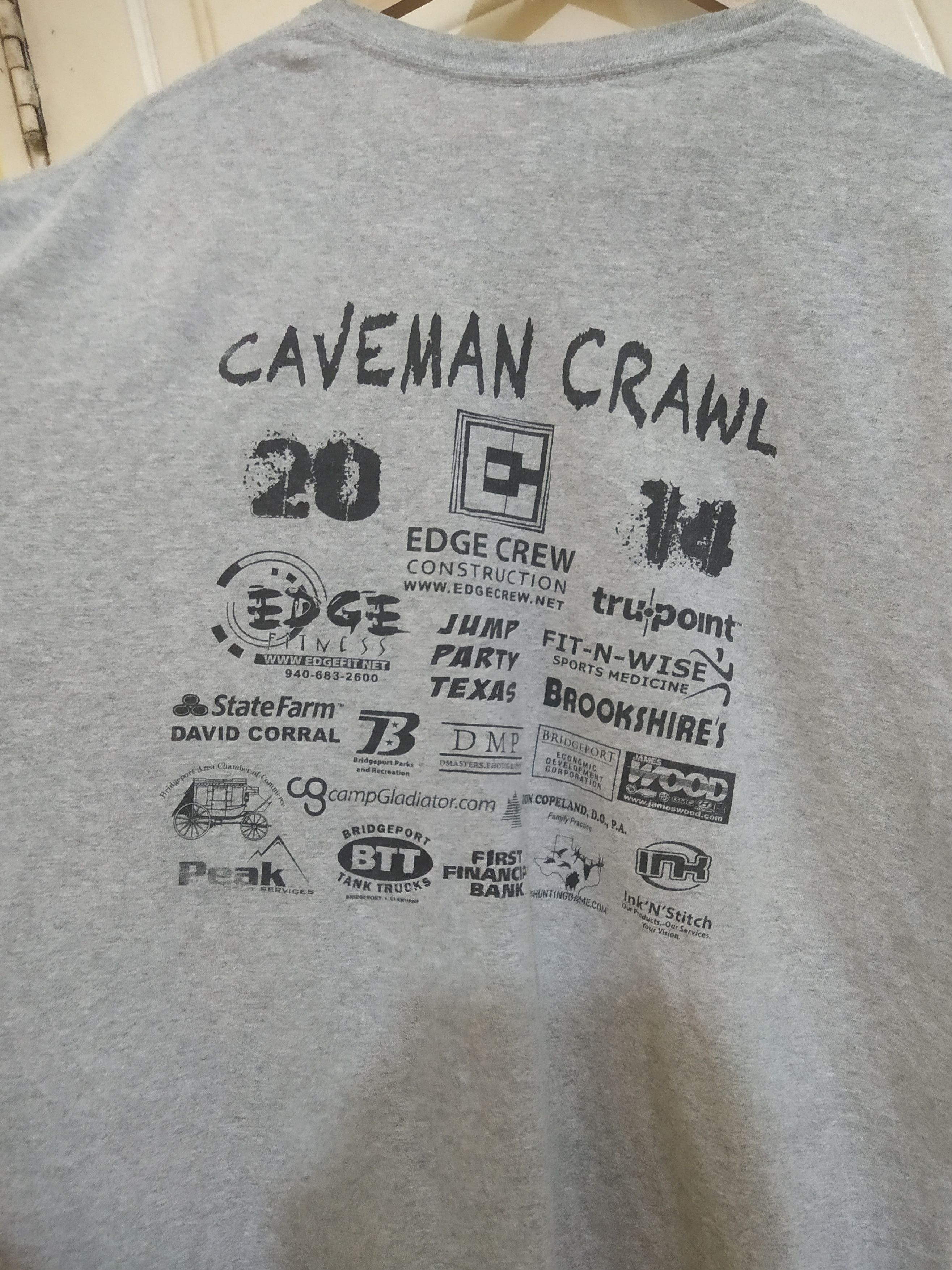 Vintage Caveman Crawl casual shirt Size US XL / EU 56 / 4 - 7 Thumbnail