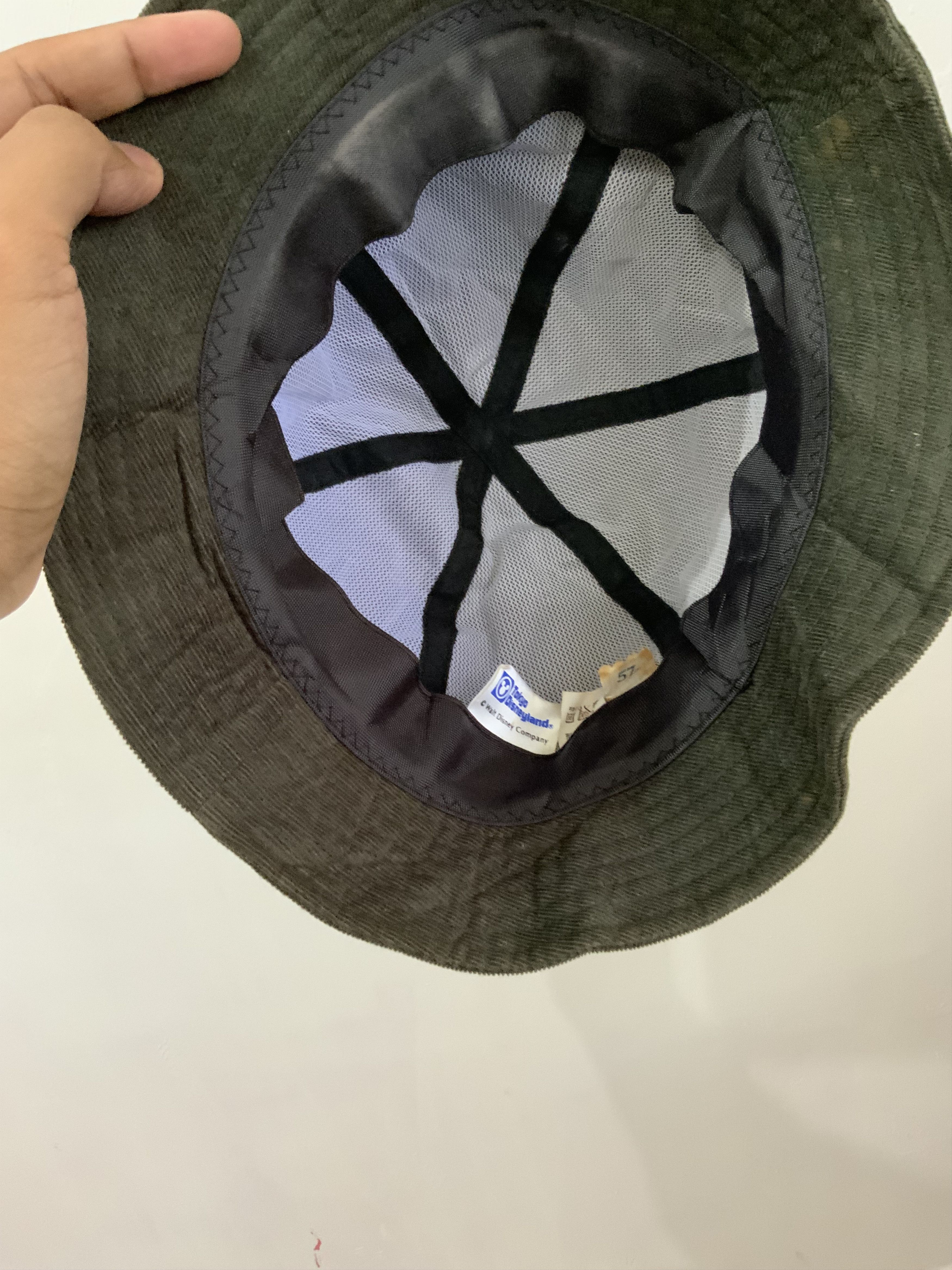 Disney Tokyo Disneyland Corduroy Green Hat Size ONE SIZE - 10 Thumbnail