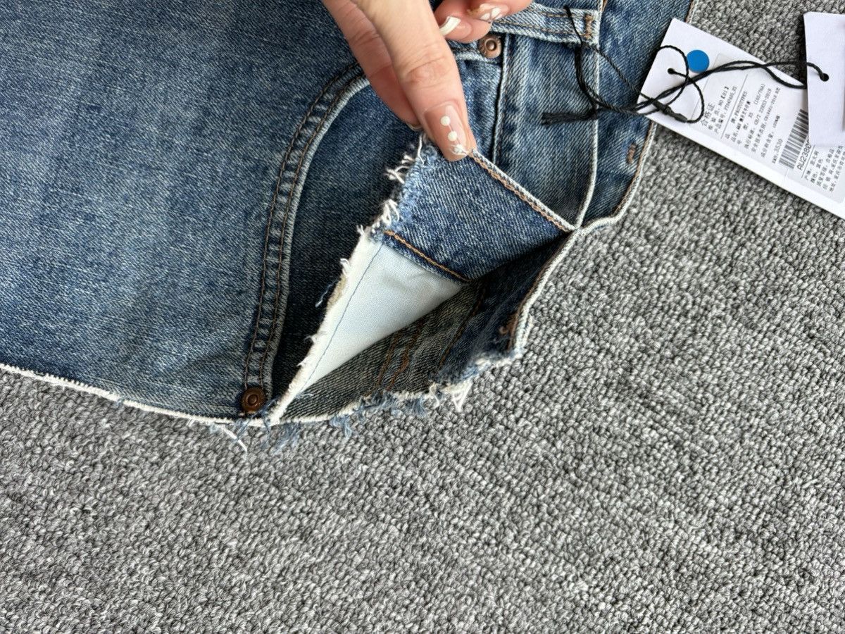 Prototypes PROTOTYPES fringe denim wide leg jeans Size US 30 / EU 46 - 7 Thumbnail