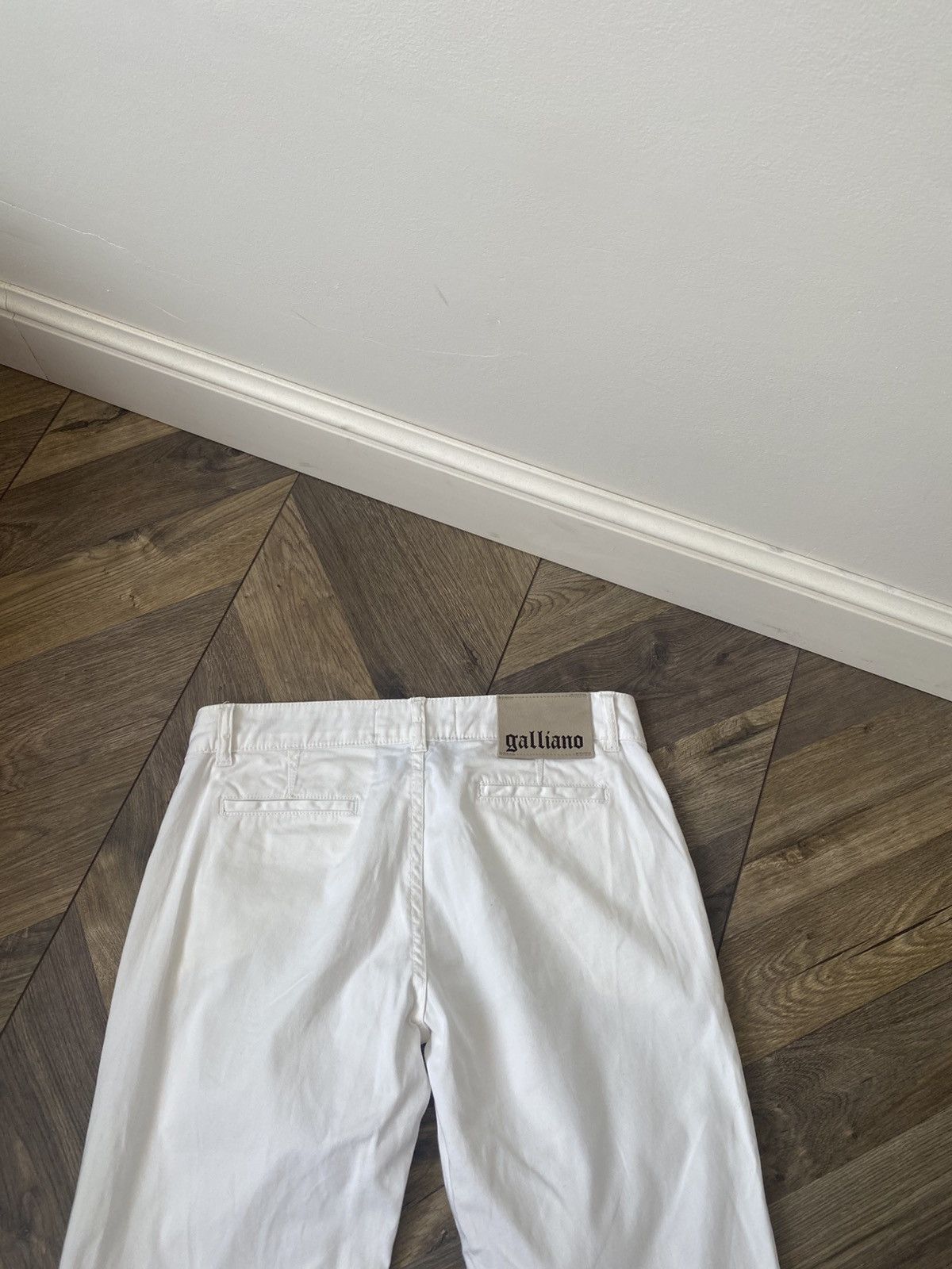 John Galliano Vintage John Galliano women’s white pants Size 28" / US 6 / IT 42 - 10 Thumbnail