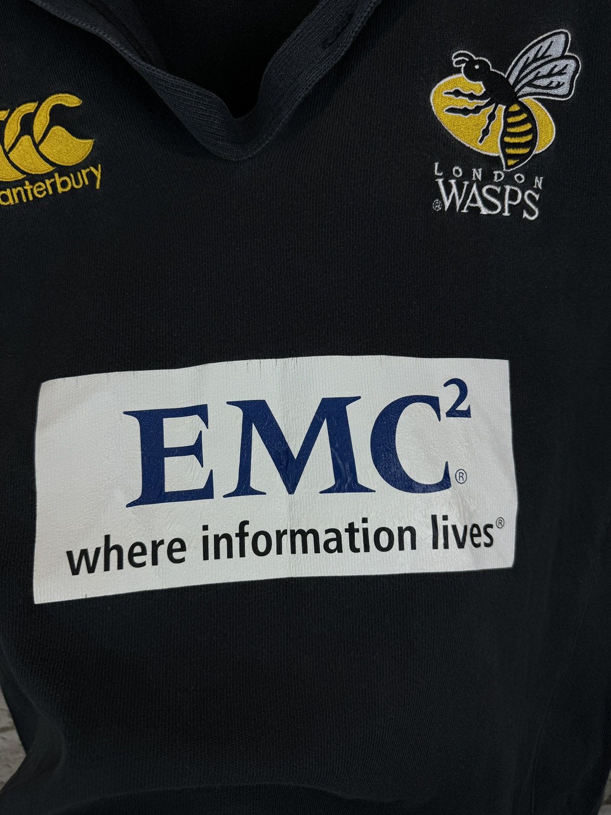 Canterbury of New Zealand Mens Vintage CANTERBURY OFNEW ZEALAND WASPS rugby T-shirt Size US M / EU 48-50 / 2 - 7 Thumbnail