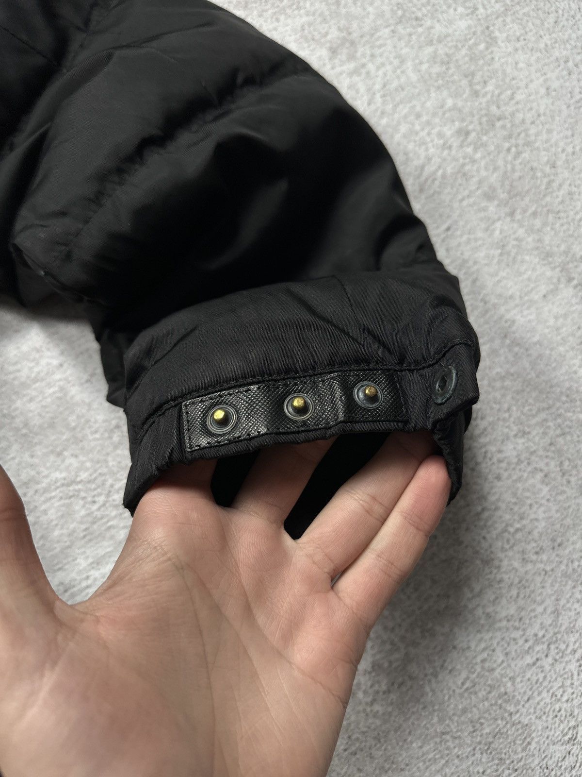 Prada Vintage Prada Gabardine Mainline Nylon Puffer Down Jacket Size US M / EU 48-50 / 2 - 6 Thumbnail