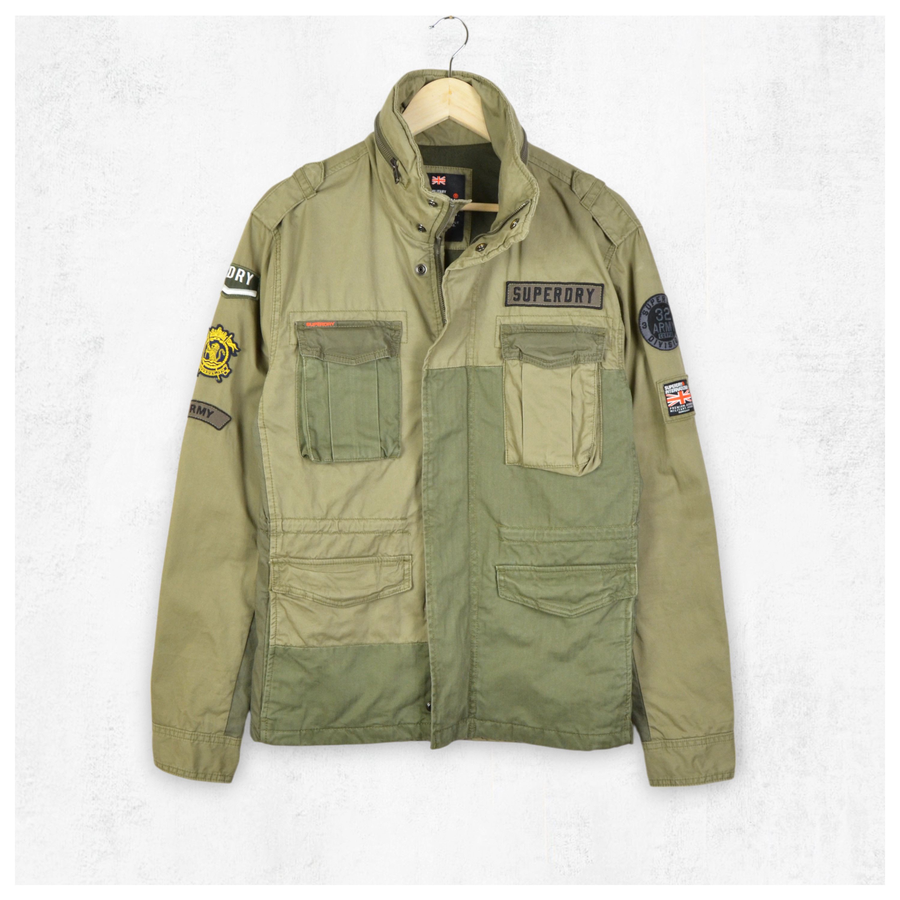 Superdry (LAST DROP❗️) Rookie Military Jacket (Light Olive