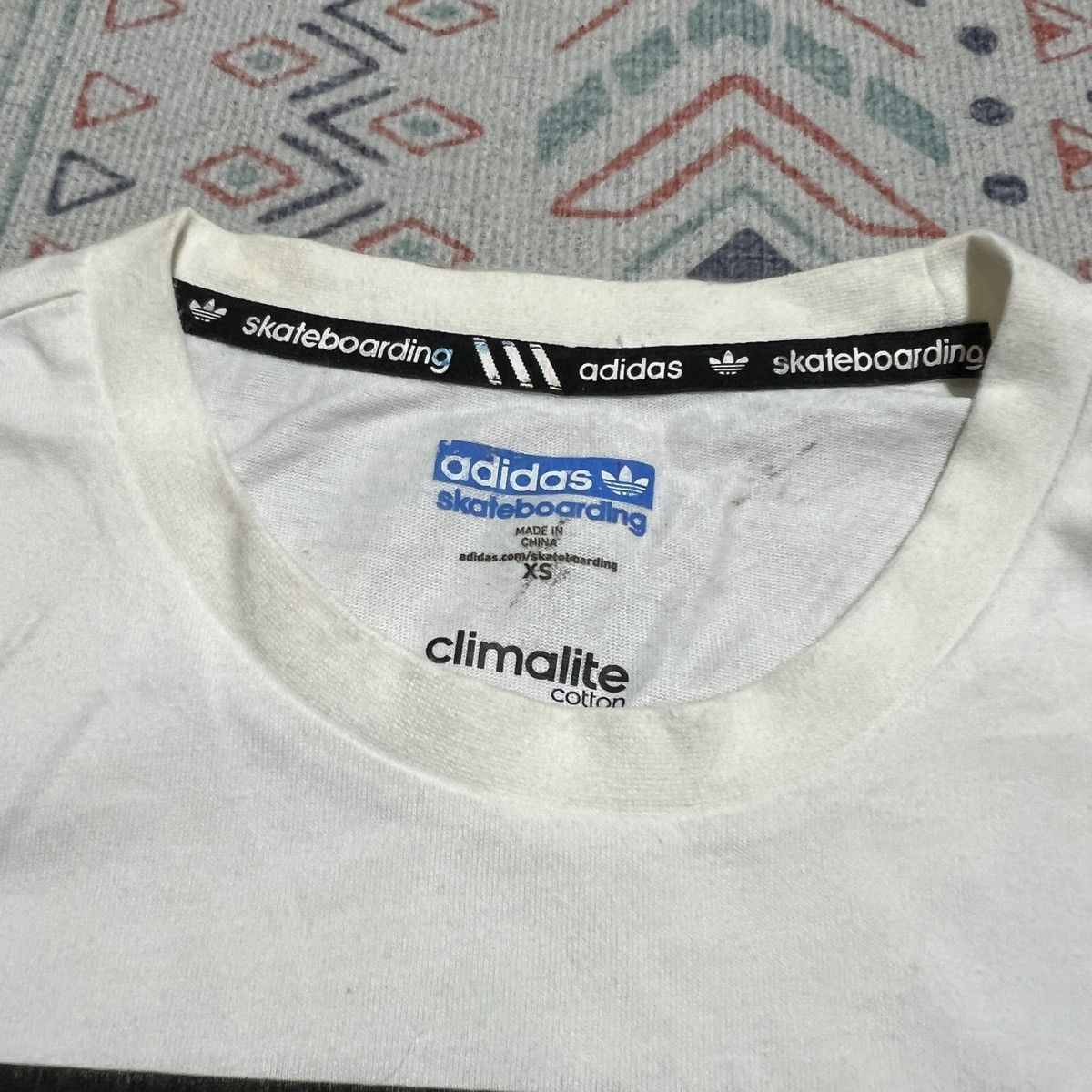 Adidas Adidas Trefoil Skaterboarding x kareem Campbell Photo Tshirt Size US XS / EU 42 / 0 - 7 Thumbnail