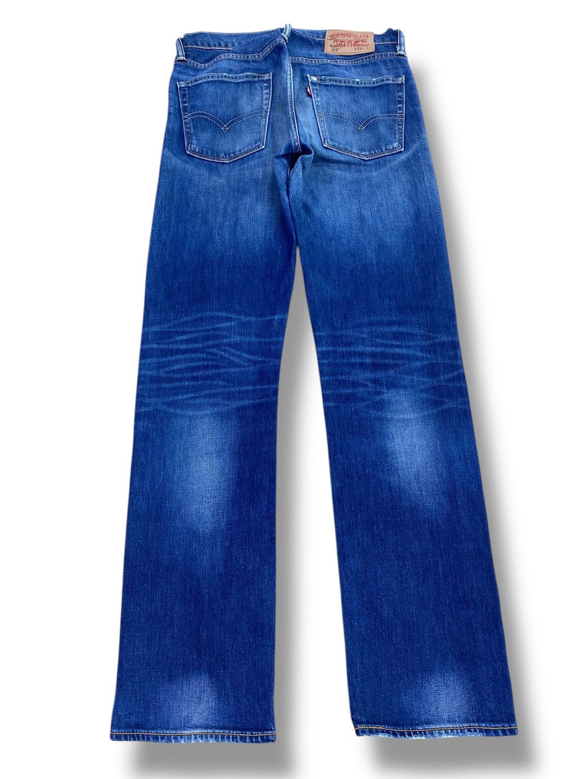 Levi's Levi’s Whiskers Faded Wash Style Straight Cut Jeans Size US 30 / EU 46 - 3 Thumbnail