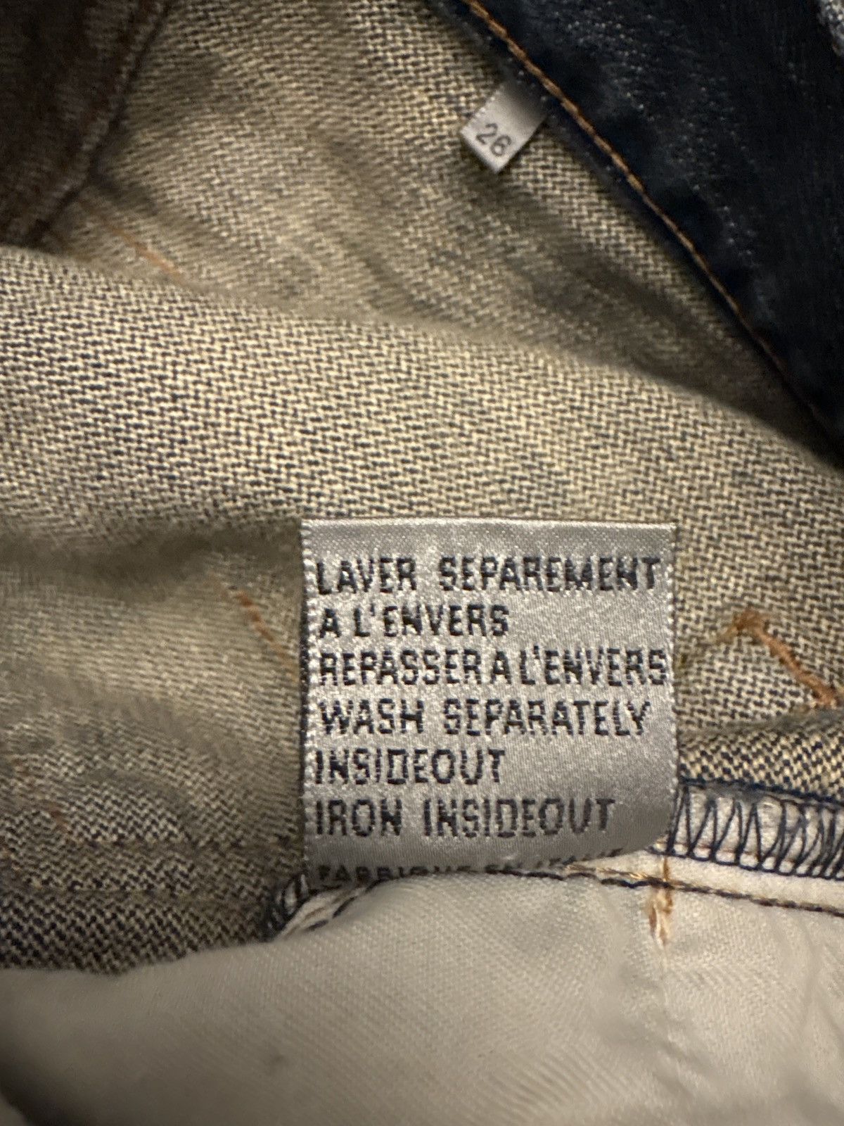 Dior Dior Homme AW09 KVA Jeans Size 26 Size US 26 / EU 42 - 3 Thumbnail