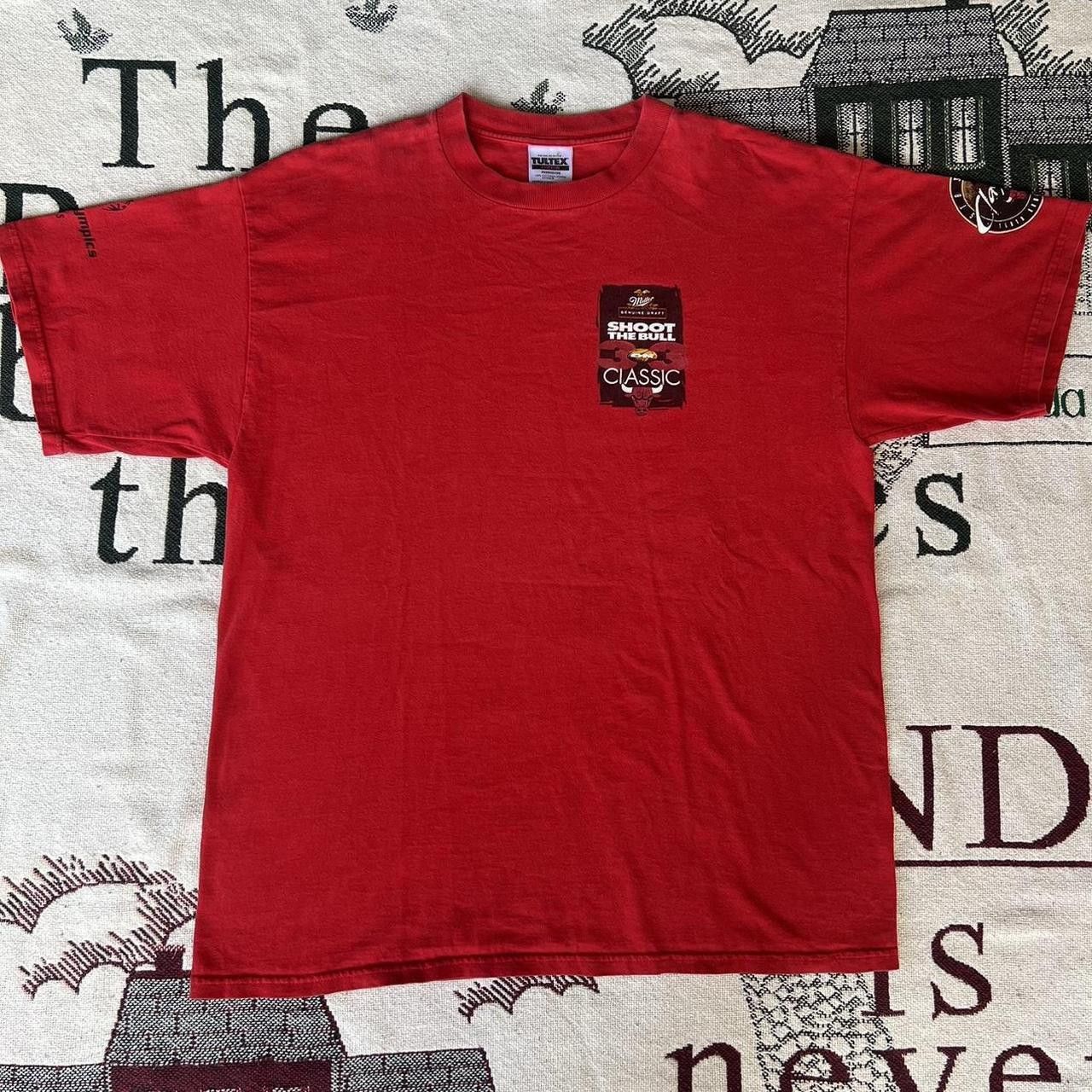 NBA Vintage Y2K/2000s 1998 Chicago Bulls Shoot the bull 3on3 Classic Shirt Size US XL / EU 56 / 4 - 1 Thumbnail