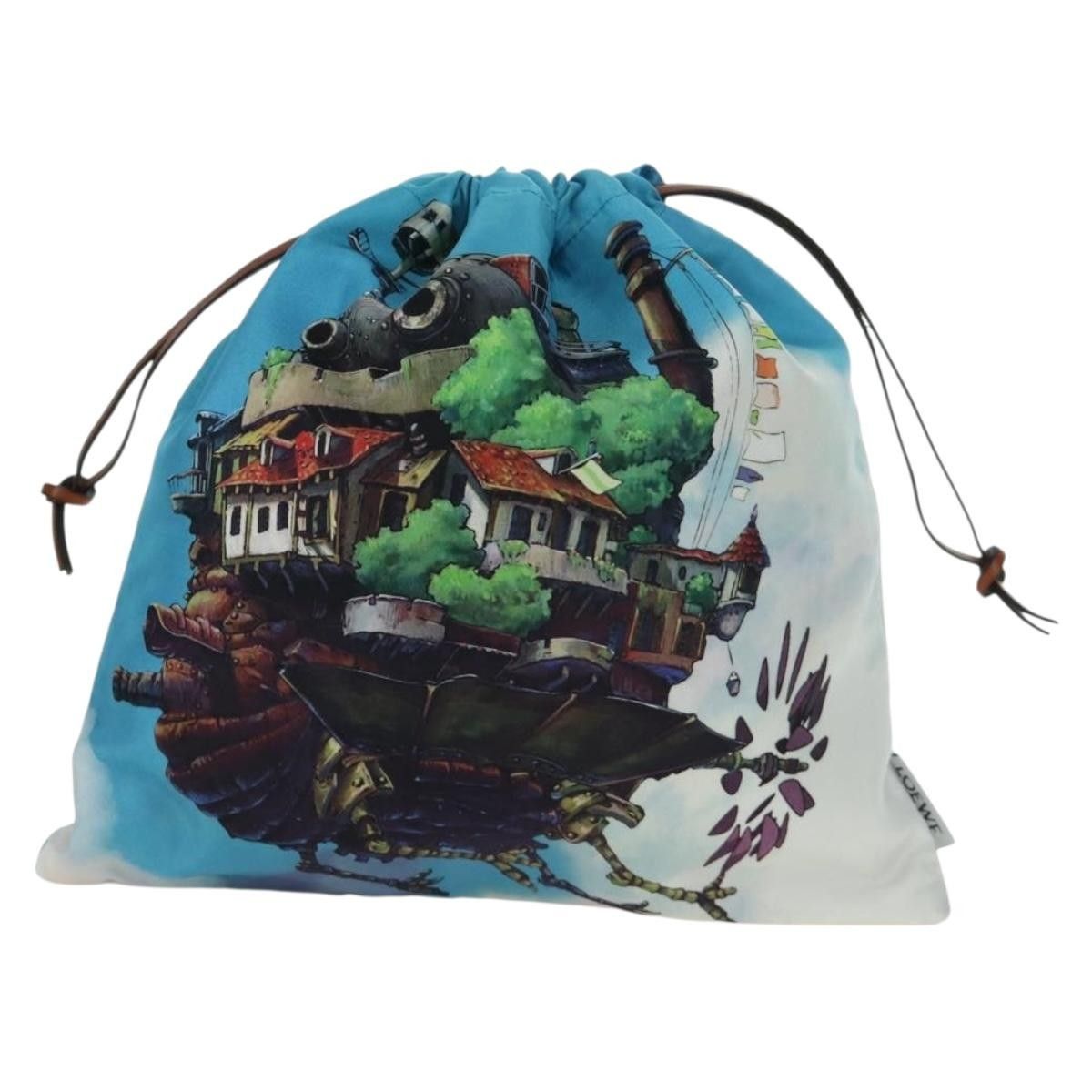 Loewe Loewe Paula Drawstring Pouch Printed Canvas Size ONE SIZE - 1 Thumbnail