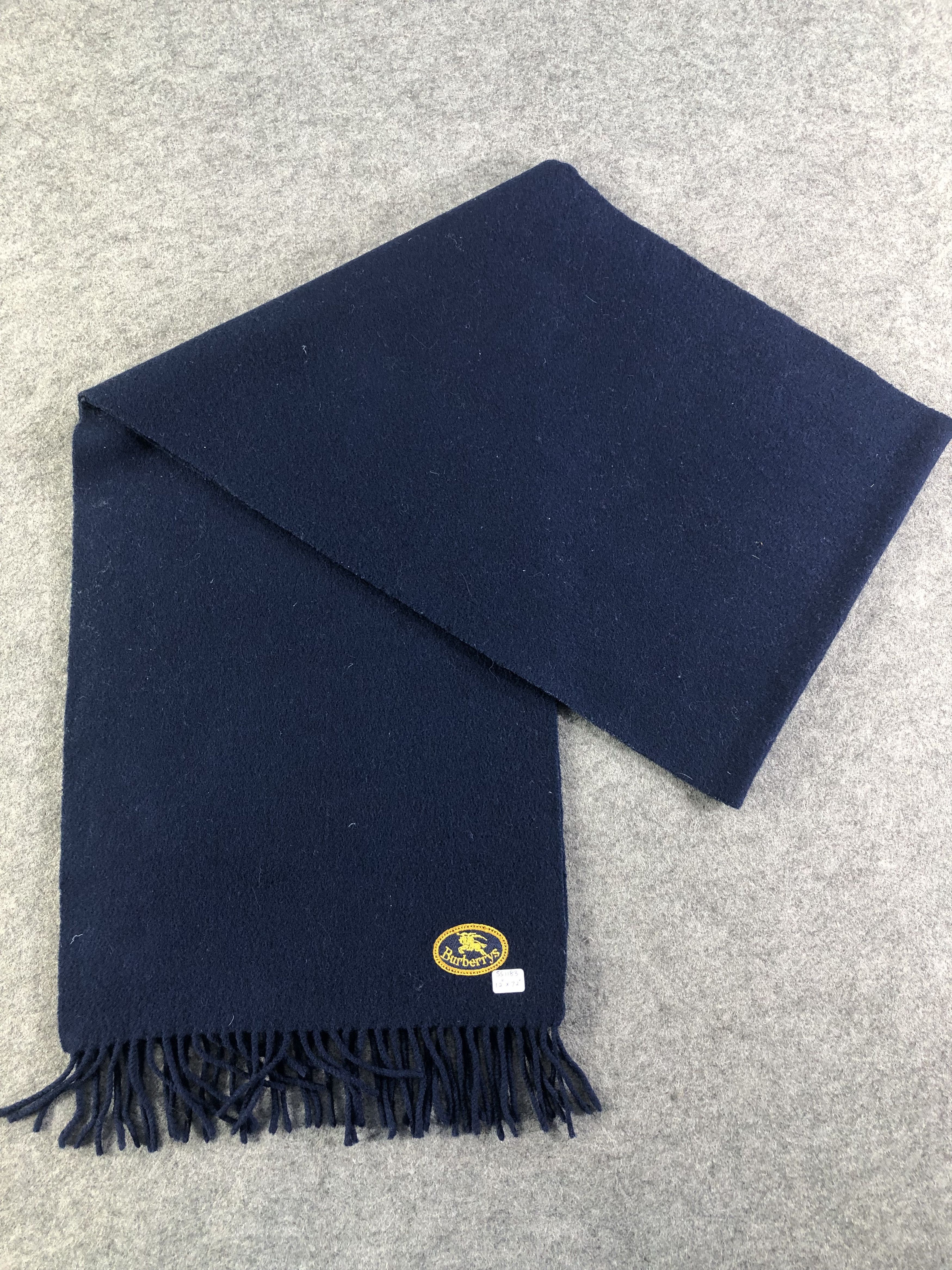 Burberry Vintage Burberrys Lambswool Scarf / Muffler / Neckwear Size ONE SIZE - 6 Thumbnail