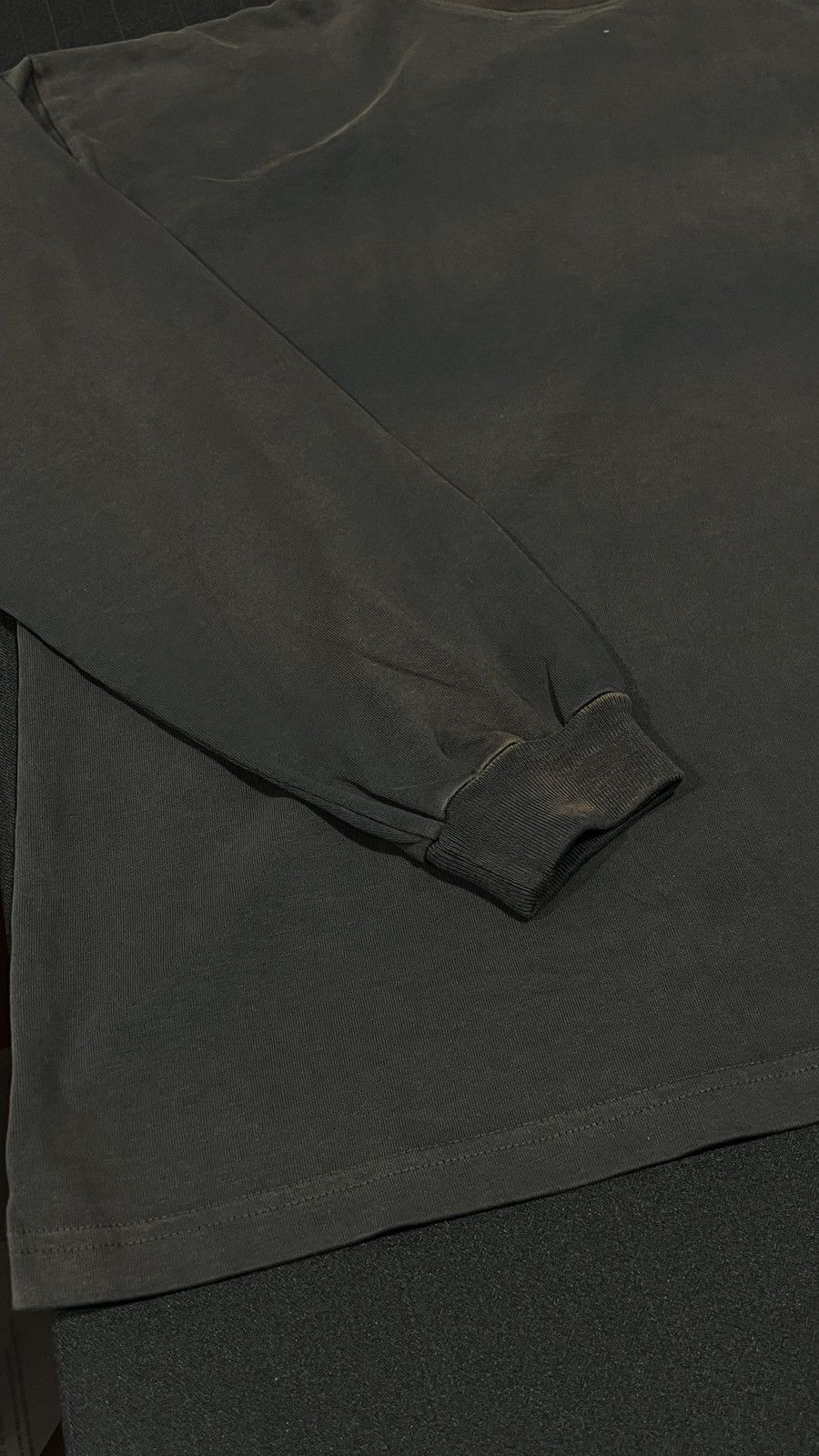 Willy Chavarria Willy Chavarría L/S Vintage Black Tee Size US M / EU 48-50 / 2 - 2 Thumbnail