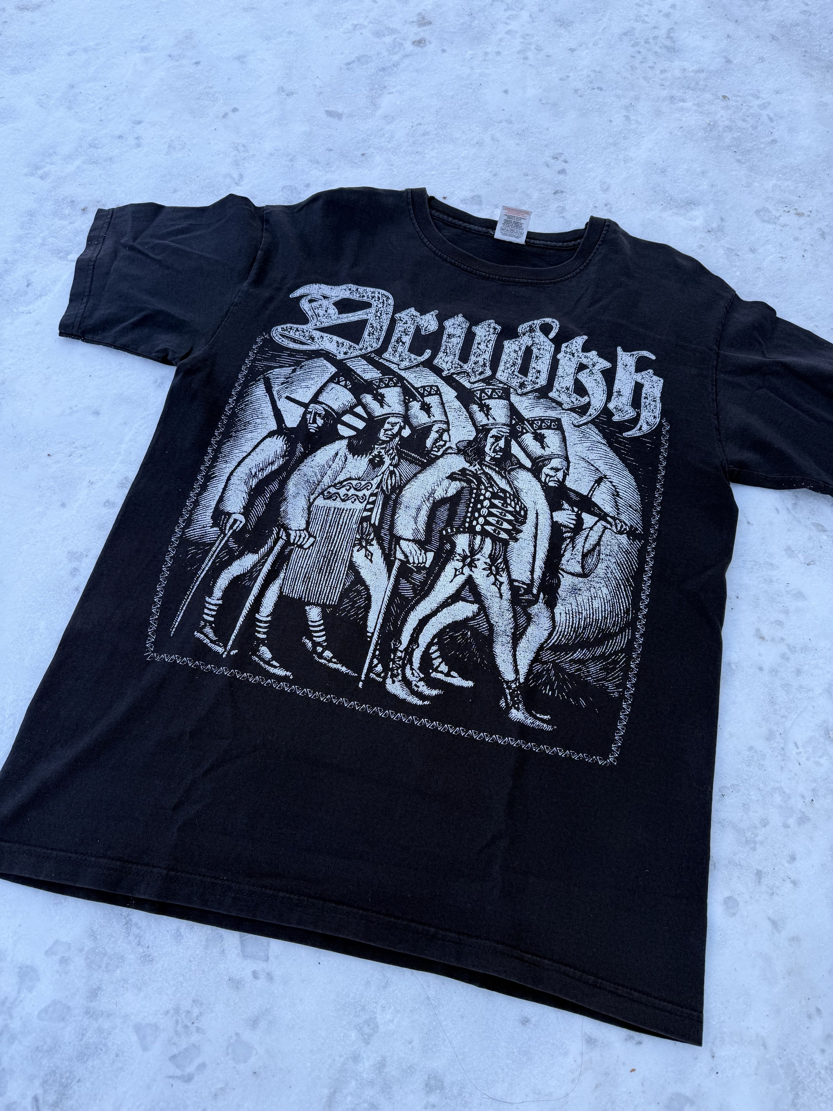 Vintage Drudkh black metal band vintage tshirt 00s Size US M / EU 48-50 / 2 - 2 Thumbnail