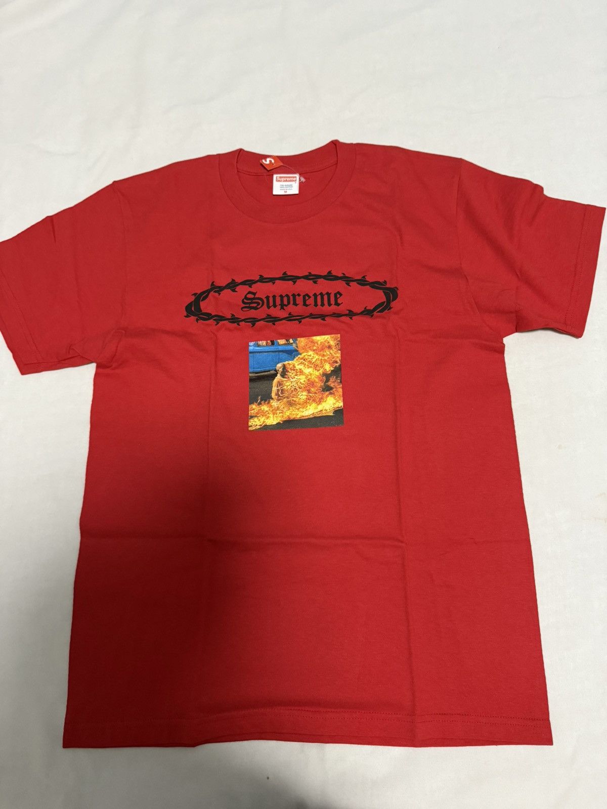 Supreme Supreme Eternal tee Man on fire T-shirt Size US M / EU 48-50 / 2 - 1 Thumbnail