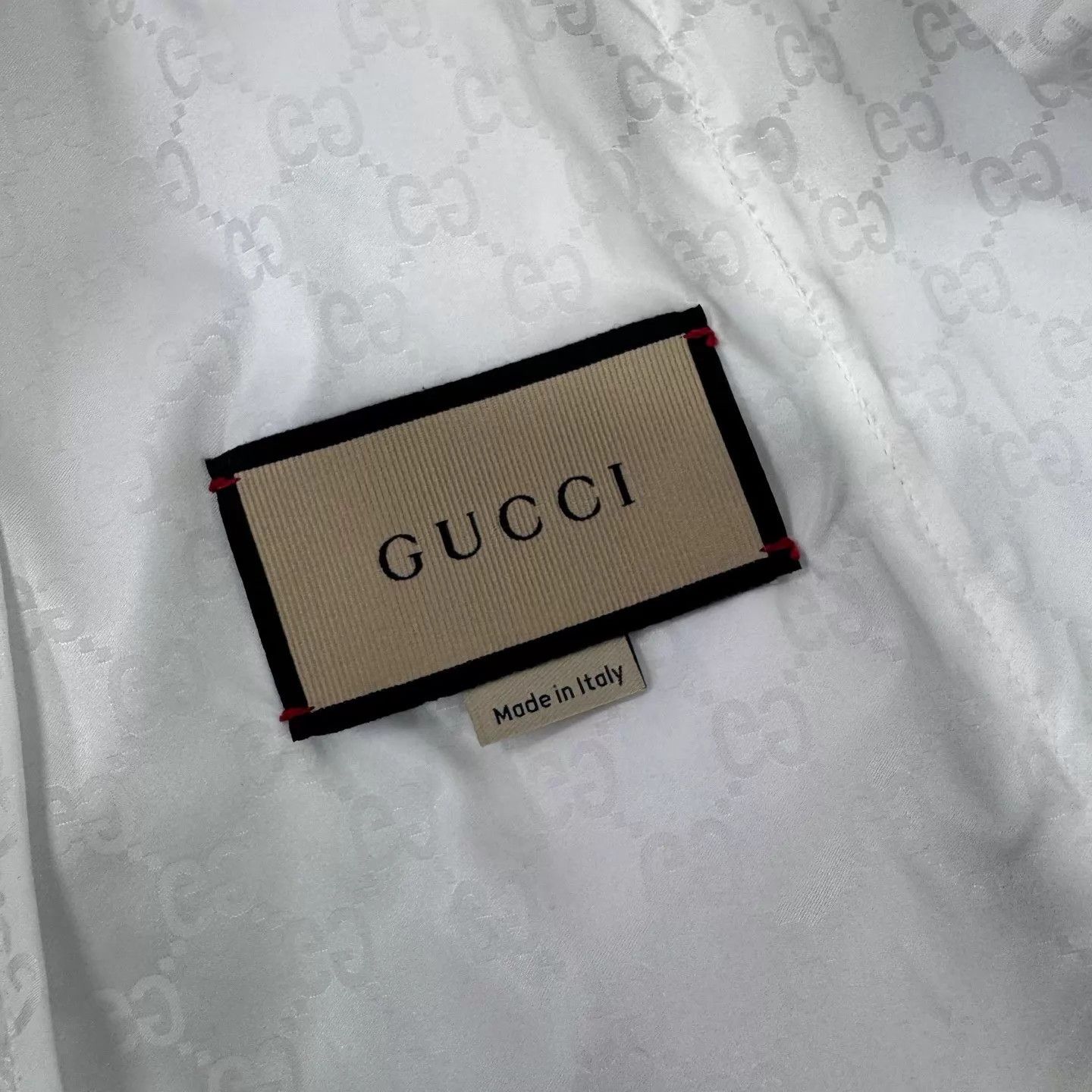 Gucci Gucci Double G Allover Embroidered Patched Hooded Jacket 38 Size XS / US 0-2 / IT 36-38 - 6 Thumbnail