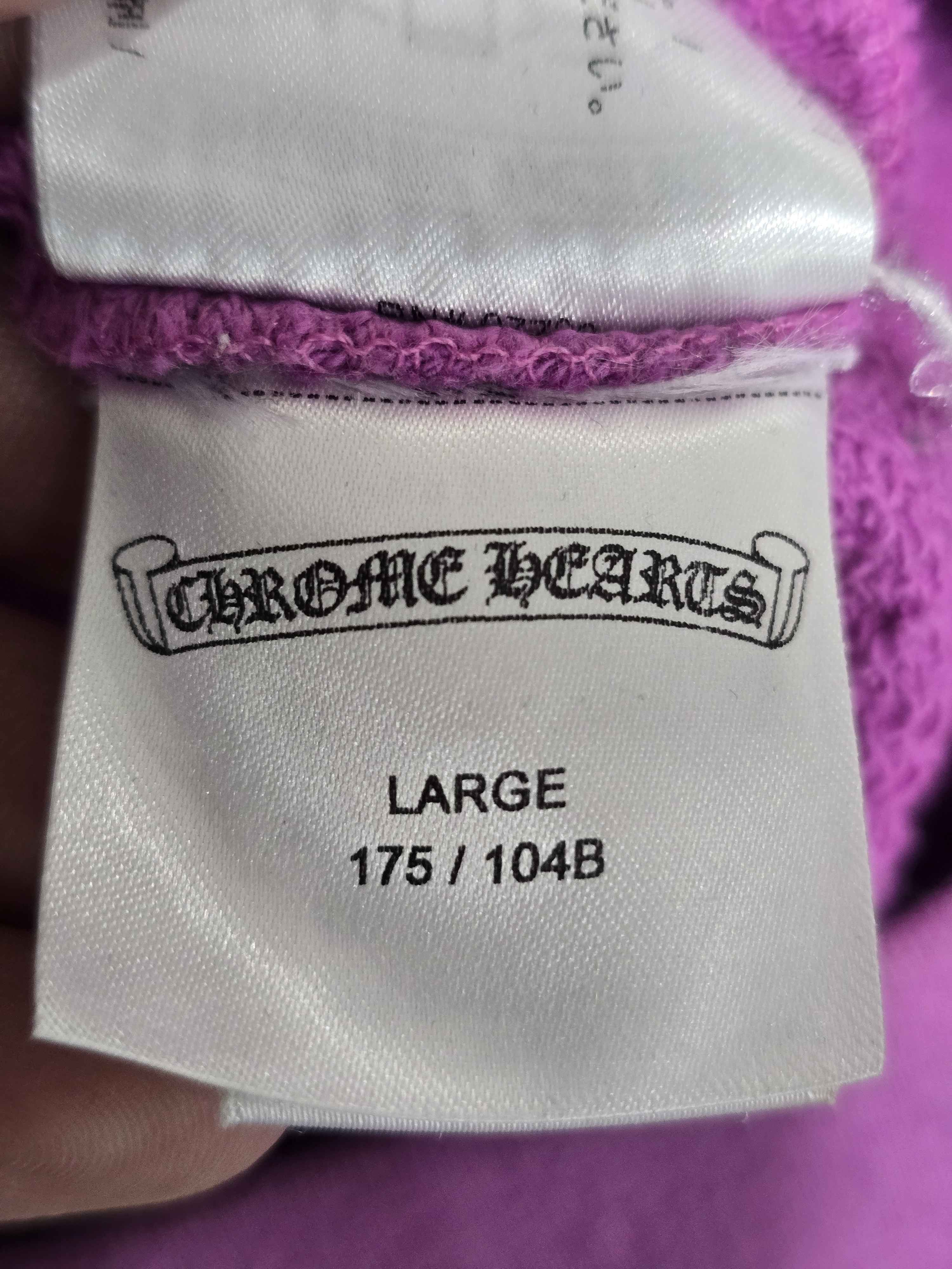 Chrome Hearts Chrome Hearts Matty Boy Spider Web Hoodie Purple Size US L / EU 52-54 / 3 - 5 Thumbnail