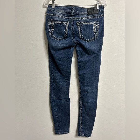 Silver Jeans Co. Silver Jeans Tuesday Skinny Size 27" / US 4 / IT 40 - 2 Thumbnail
