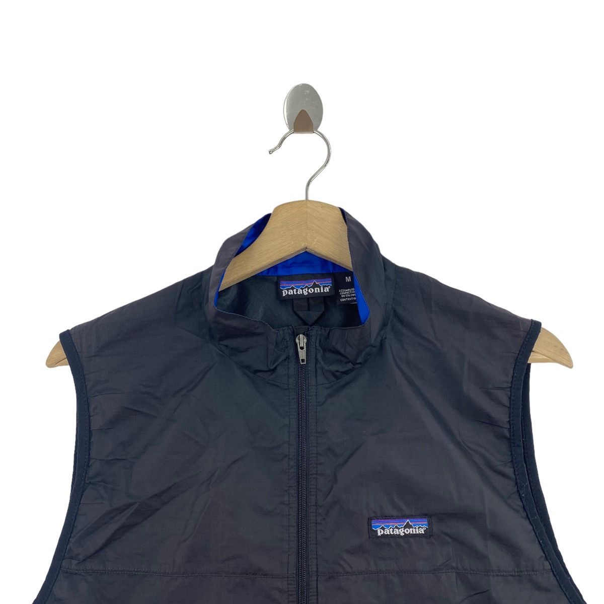 Patagonia × Vintage Vintage PATAGONIA USA Full Zipper Black Vest Size US M / EU 48-50 / 2 - 2 Thumbnail