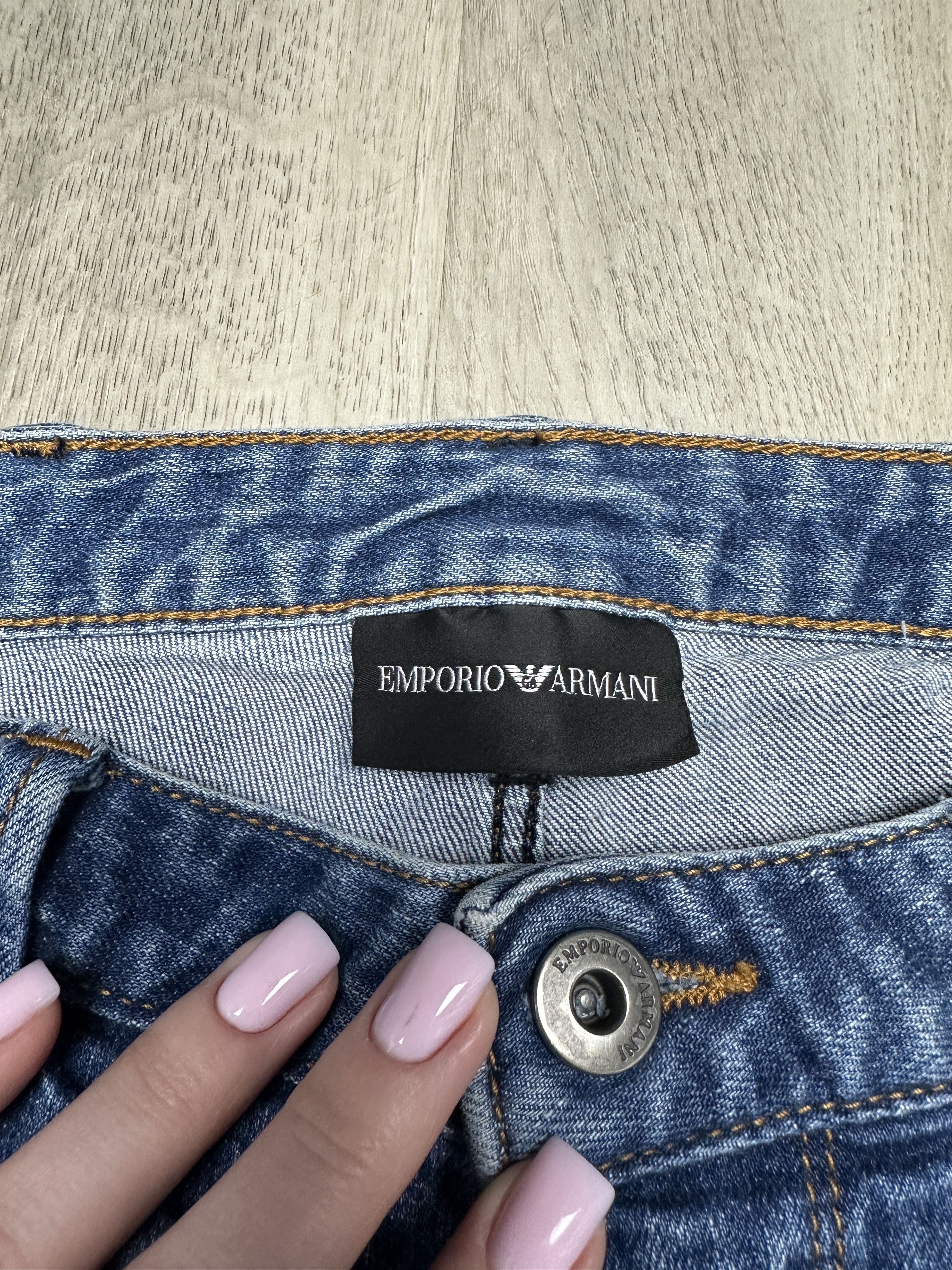 Armani Emporio Armani Mens Denim Pants Jeans Size US 30 / EU 46 - 6 Thumbnail