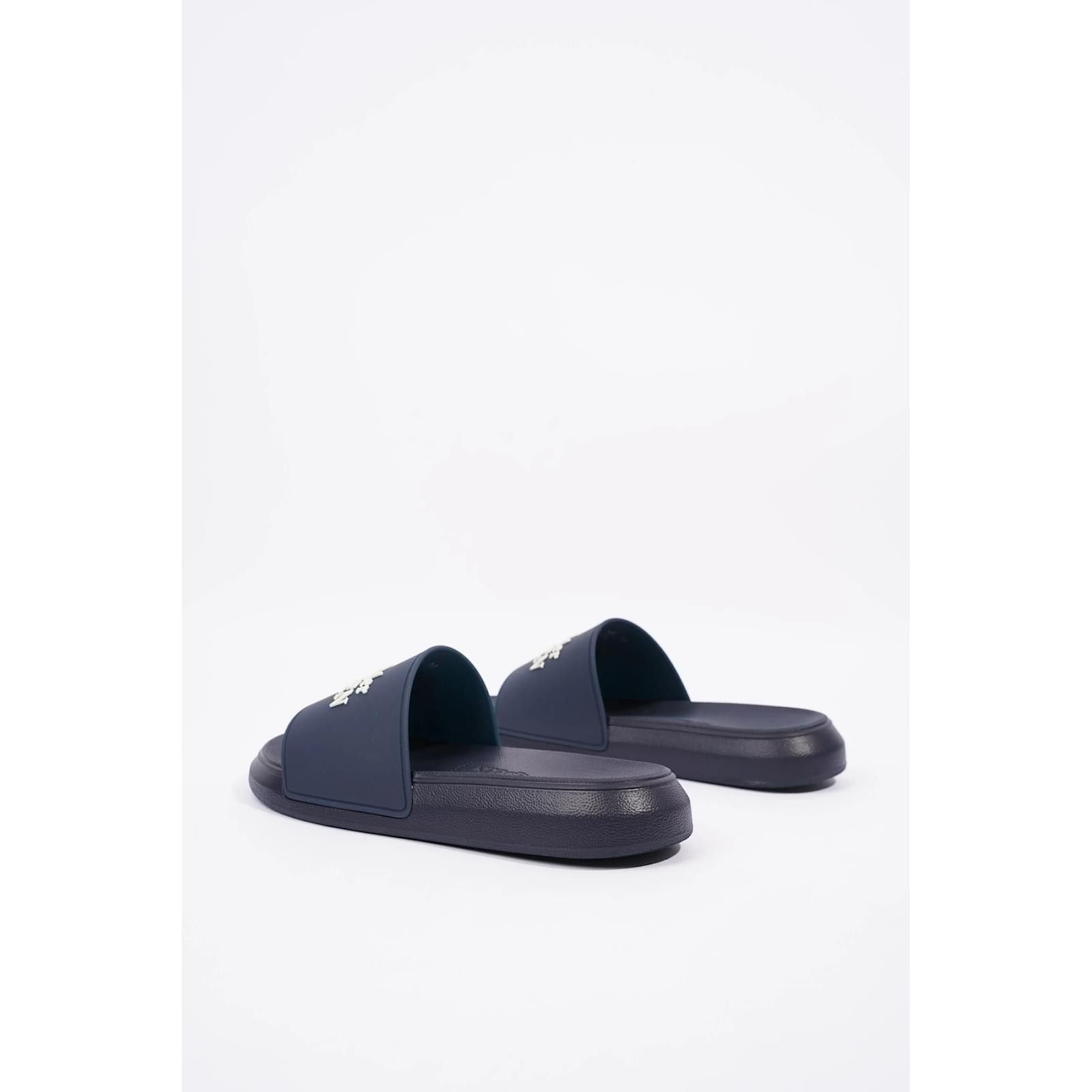 Alexander McQueen o1y1024 Slippers in Midnight Blue Size US 8.5 / EU 41-42 - 5 Thumbnail