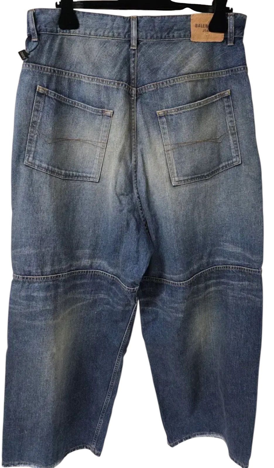 Balenciaga Balenciaga Double Knee Denim Pants Size US 30 / EU 46 - 2 Thumbnail