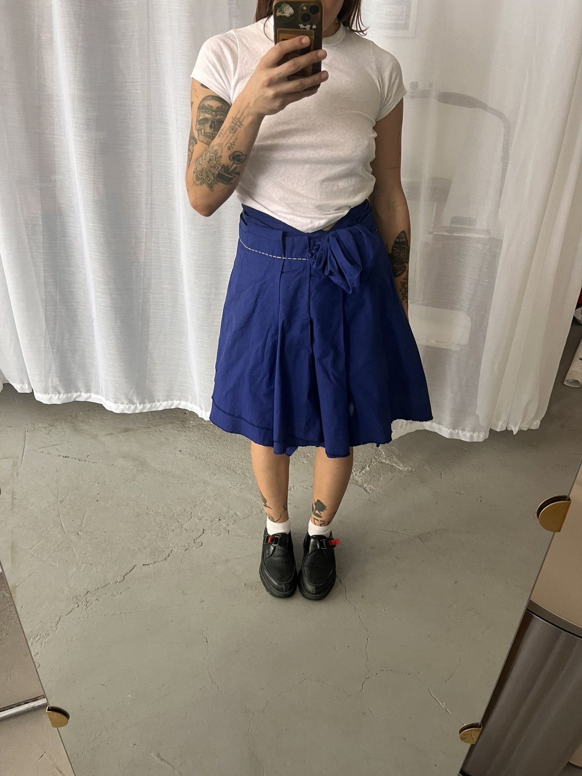 Comme des Garcons Layered asymmetrical skirt Size 27" / US 4 / IT 40 - 1 Thumbnail