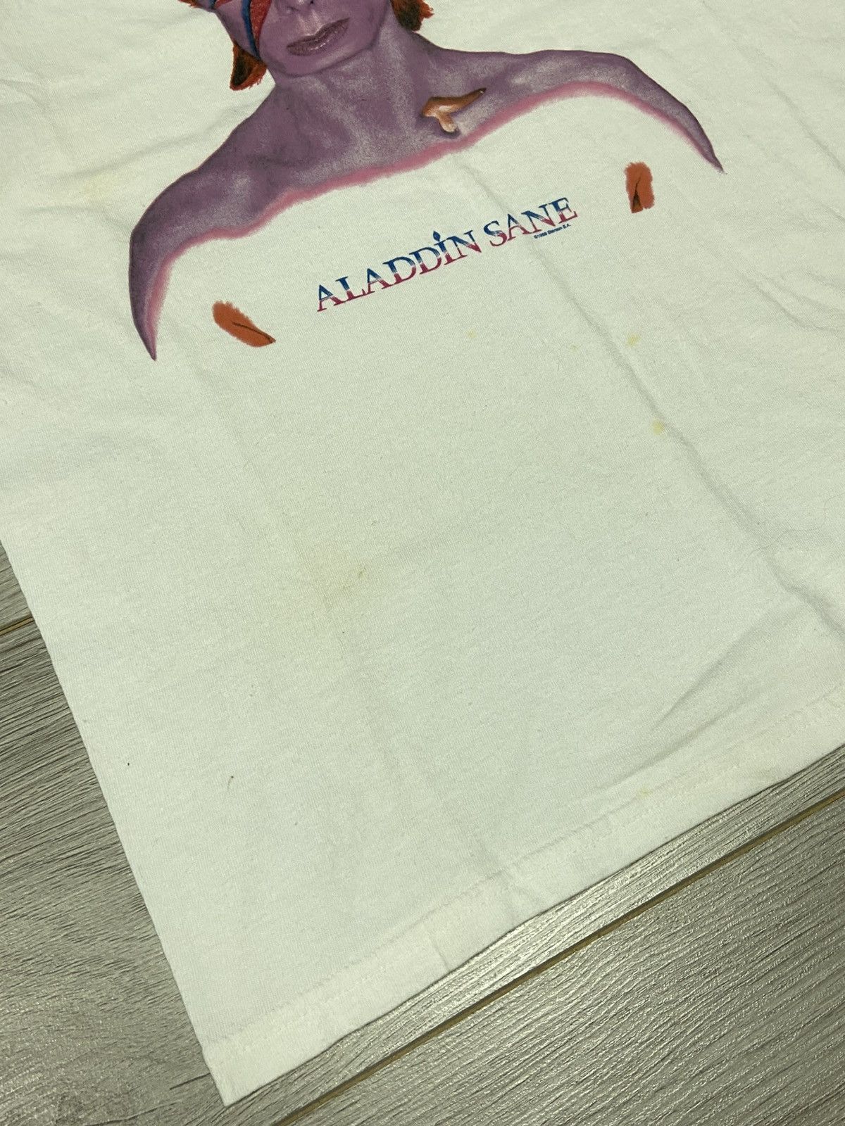 Band Tees Rare Vintage David Bowie Aladdin Sane 1998 T-Shirt Size US M / EU 48-50 / 2 - 6 Thumbnail