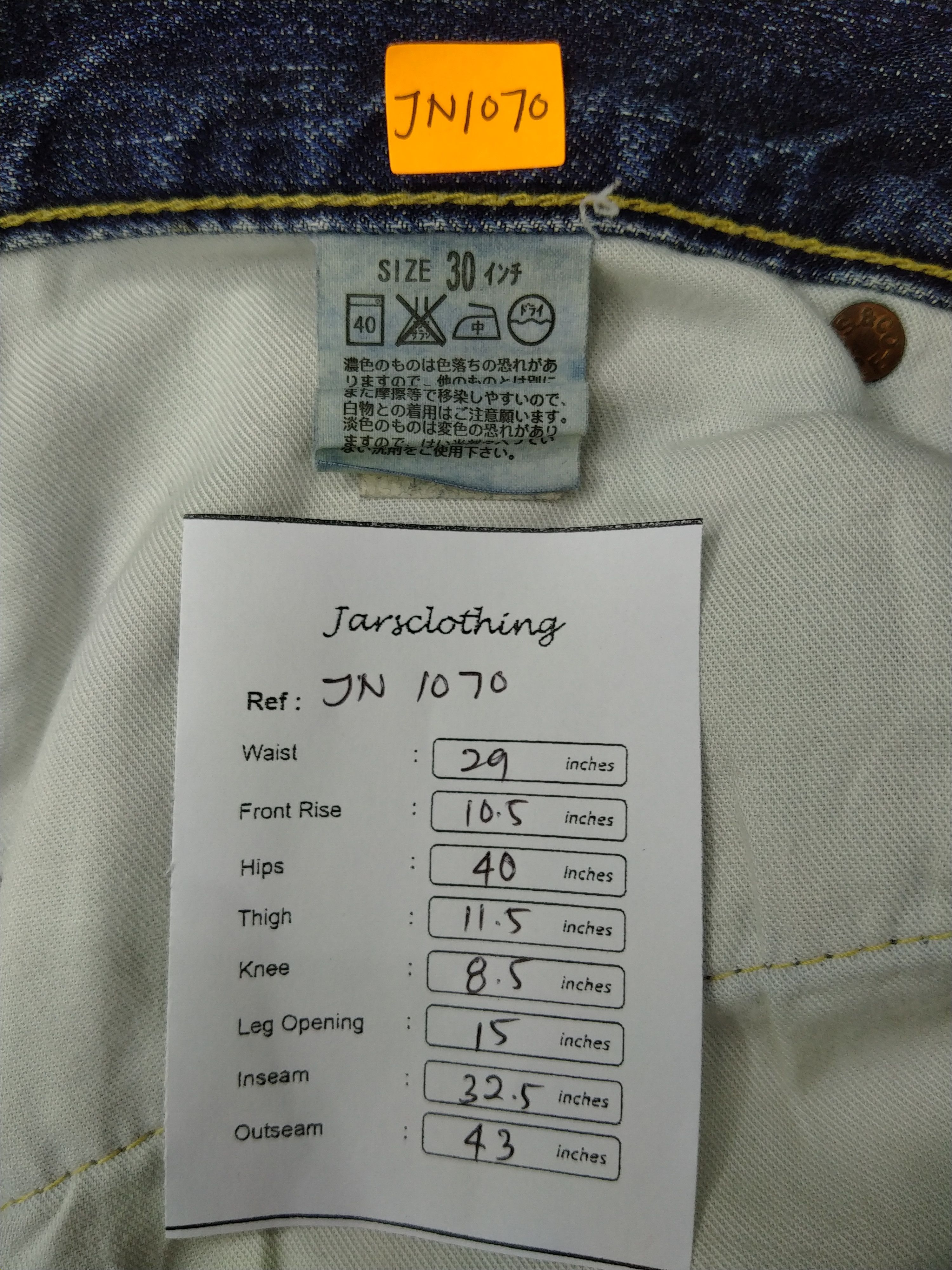 Levi's Faded Blue Vintage Levi's 502 Jeans 29x32.5 Denim -JN1070 Size US 29 - 8 Thumbnail