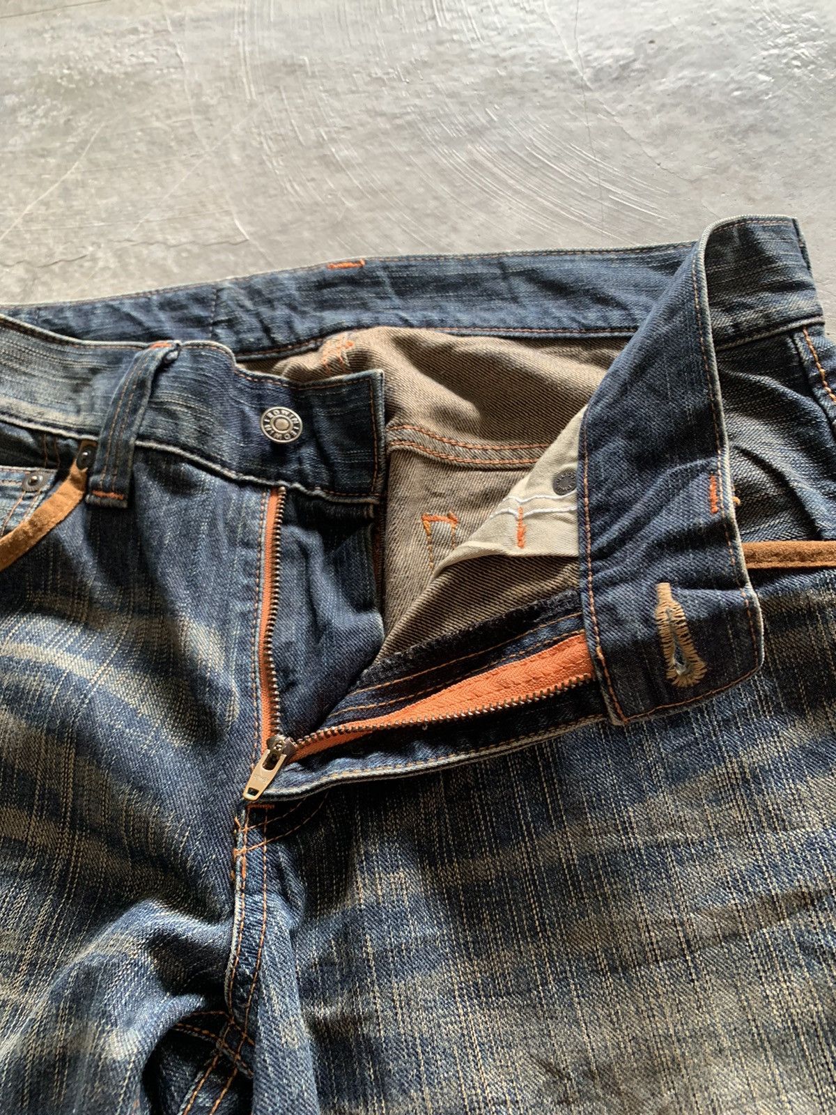 Edwin sick rusty mudwash flare EDWIN XV western style jeans Size US 33 - 5 Thumbnail