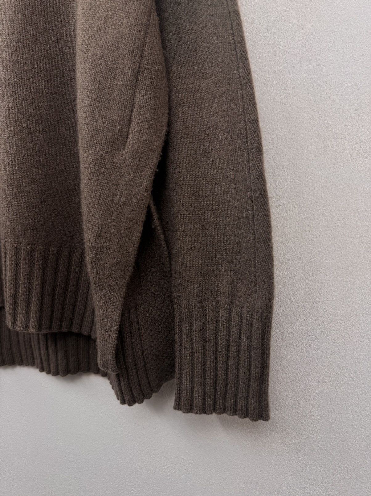 Other Hemisphere Women Wool Sweater Brown Crew Neck Size M (40) Size M / US 6-8 / IT 42-44 - 2 Thumbnail
