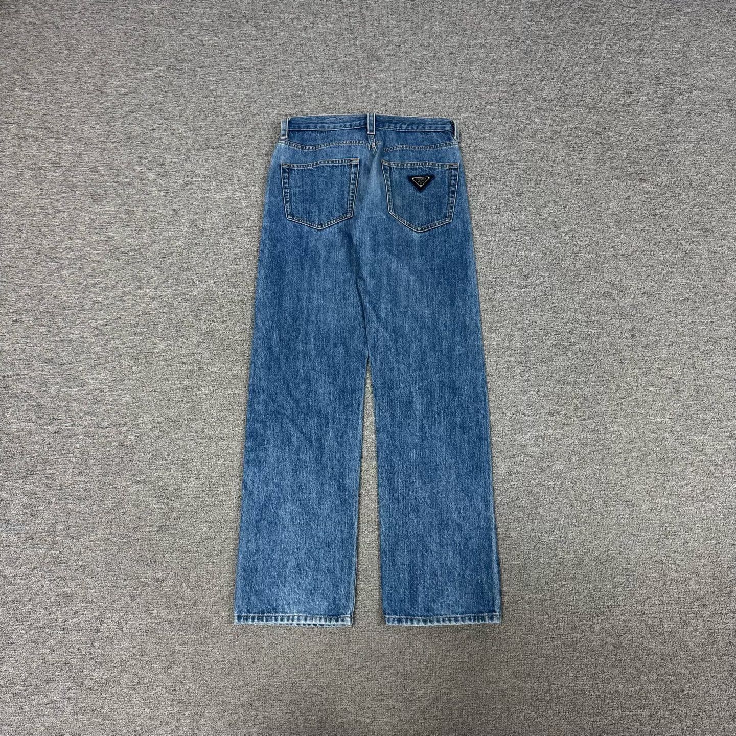 Prada Prada Triangle Logo Straight Jeans Size US 30 / EU 46 - 1 Thumbnail