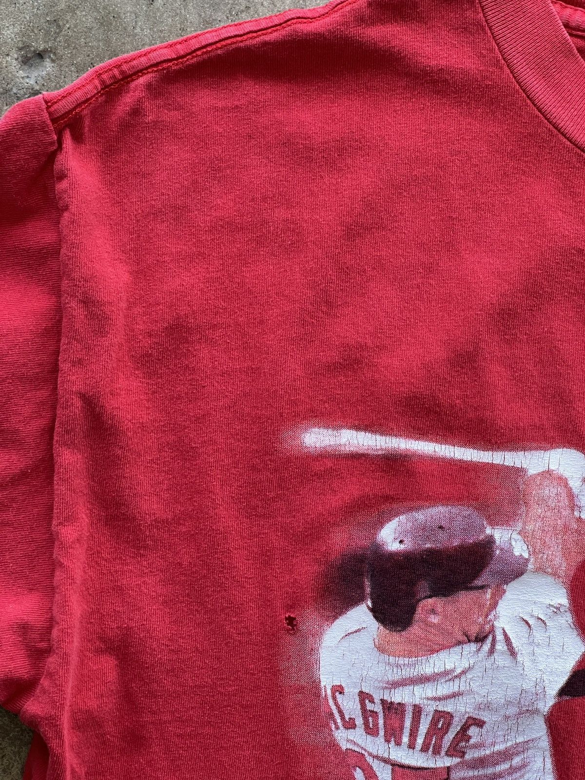 MLB Vintage 1998 Mark McGwire In Pursuit of 62 Homerun Tee XL Size US XL / EU 56 / 4 - 5 Thumbnail