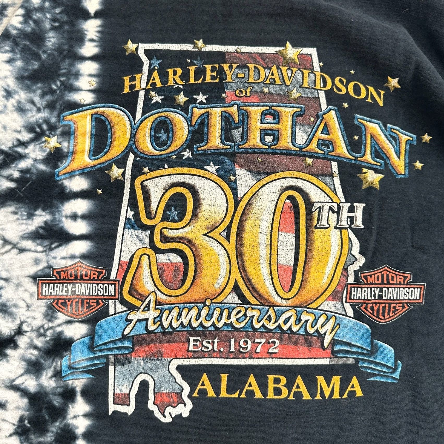Harley Davidson VINTAGE Harley-Davidson T Shirt Motorcycle Graphic USA Black Solid Short Sleeve Crew Neck L Mens US Made 90s Theme: Motorcycle Size US L / EU 52-54 / 3 - 2 Thumbnail