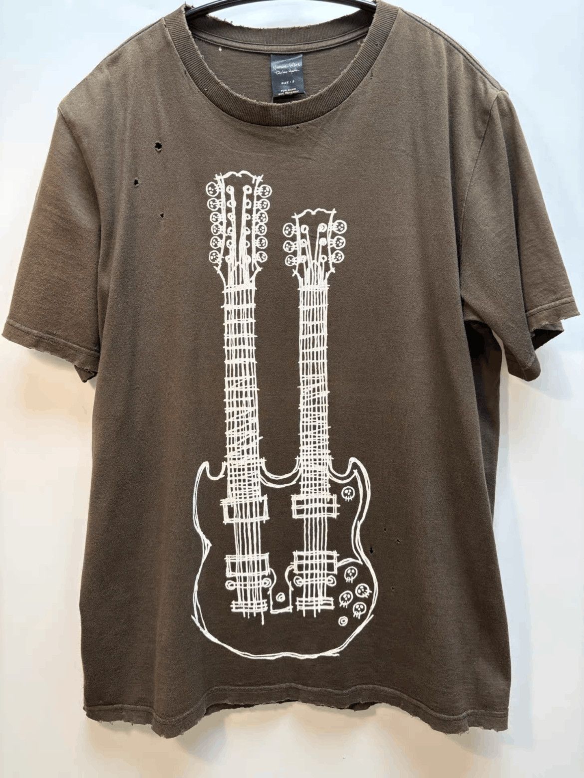 ナンバーナイン⭐ハイスト期TとフェンダーTシャツ2枚セット⭐ソロイスト宮下期 宮下貴裕による新生ナンバーナインが本格始動 イアン・カーティスの