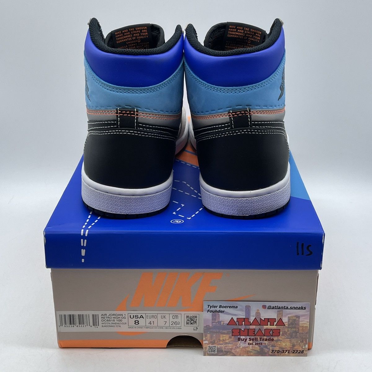 Jordan Brand Air Jordan 1 high high prototype Size US 8 / EU 41 - 3 Thumbnail