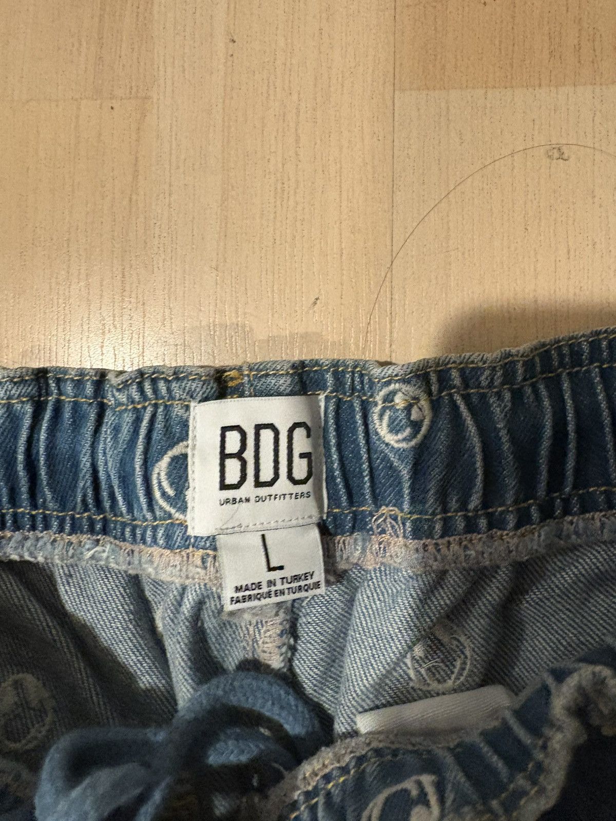 Bdg BDG “Smiley Face” Jeans Size US 34 / EU 50 - 3 Thumbnail
