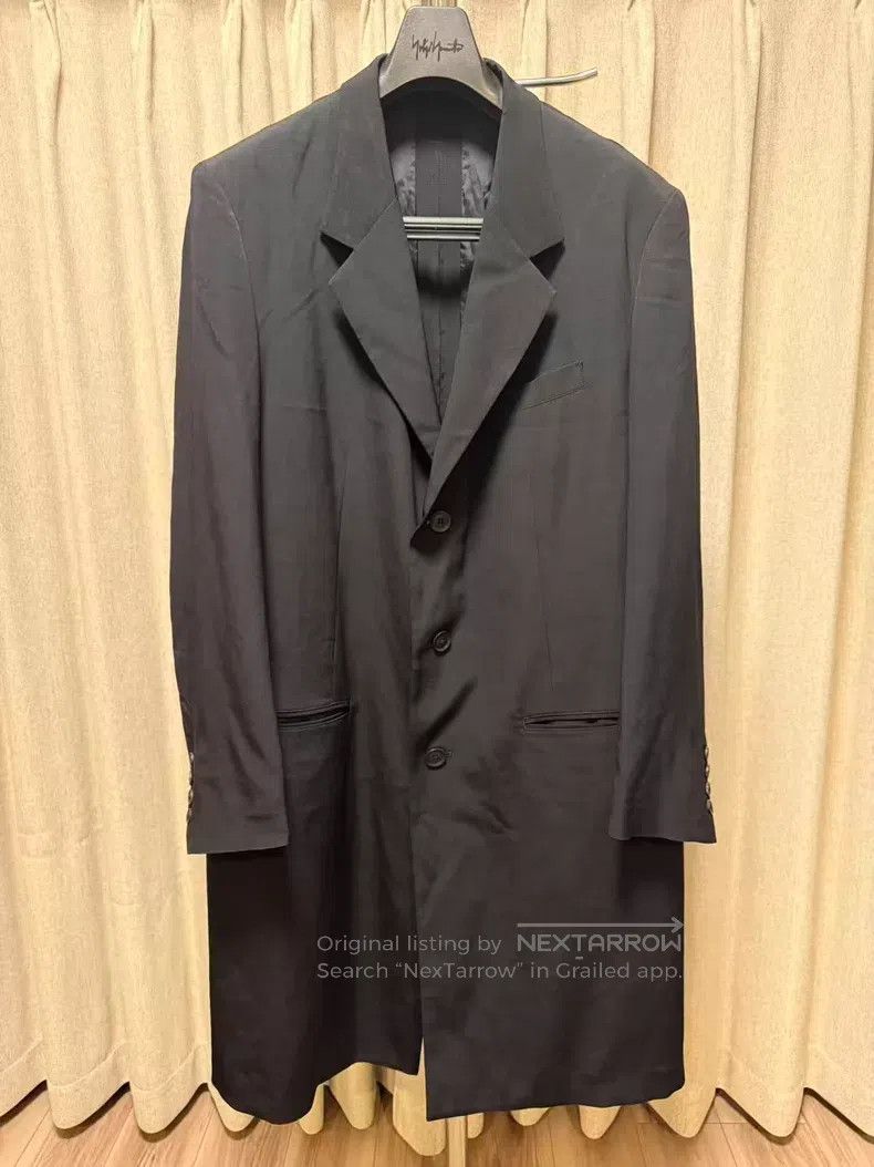 Yohji Yamamoto Yohji Yamamoto 25 SS Zip Construction Triacetate Jacket Size US L / EU 52-54 / 3 - 1 Thumbnail