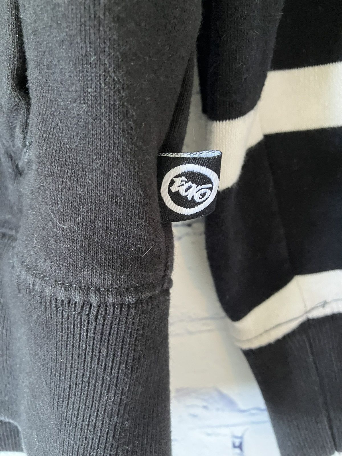 Ecko Unltd. VTG Ecko Unltd Men’s Black and White Cardigan sz L Size US XL / EU 56 / 4 - 4 Thumbnail