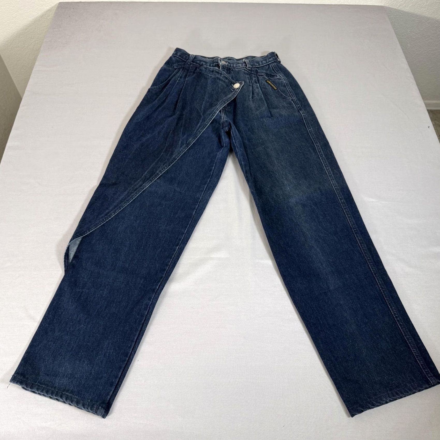 Vintage VINTAGE Rocky Mountain Jeans Womens 11 Blue Denim Pants Western 90s Size 32" / US 10 / IT 46 - 2 Thumbnail
