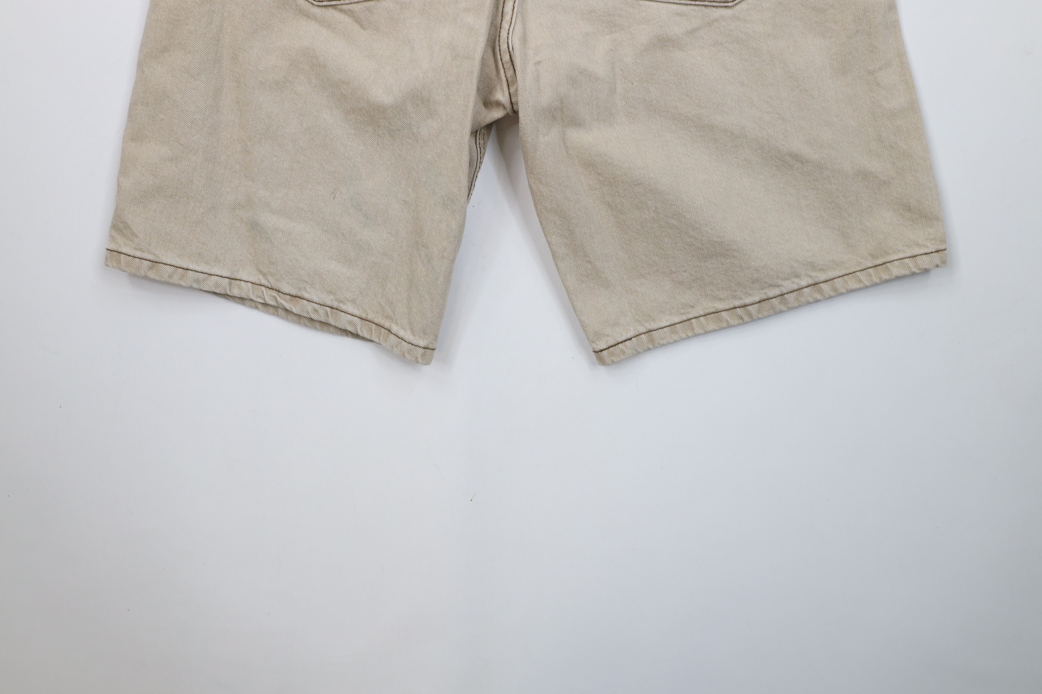 Lee × Vintage Vintage 90s Lee Above Knee Denim Jean Shorts Jorts Cotton Size US 34 / EU 50 - 12 Thumbnail