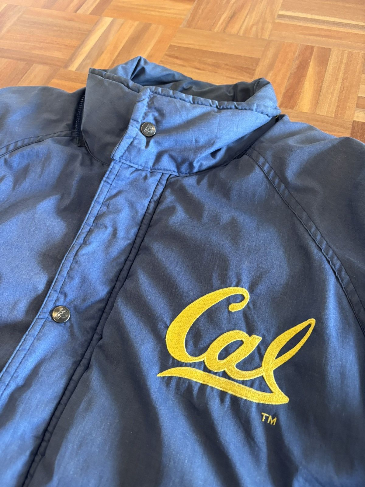 Pro Player Vintage Cal Berkeley Pro Player Puffer Jacket Size US L / EU 52-54 / 3 - 2 Thumbnail