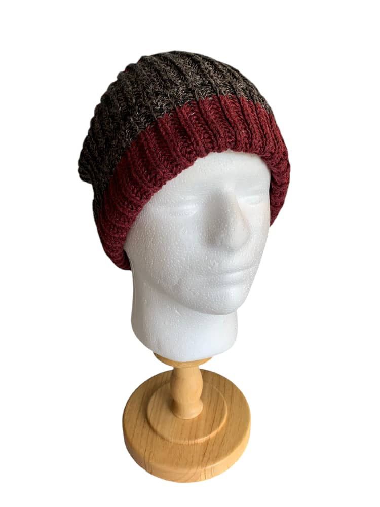 Japanese Brand × Uniqlo Uniqlo Heattech Stripe Long Beanie Hats Size ONE SIZE - 3 Thumbnail