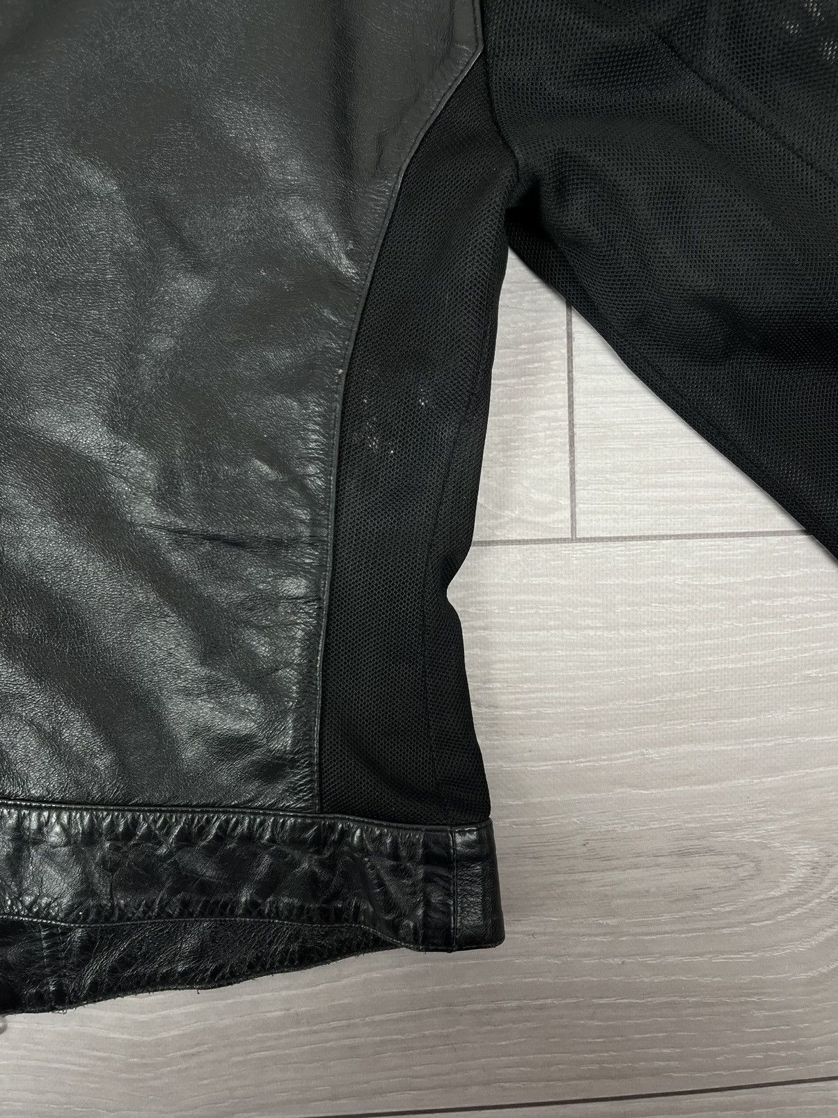 Belstaff Belstaff Vintage Black Leather Biker Moto Jacket Size M / US 6-8 / IT 42-44 - 10 Thumbnail