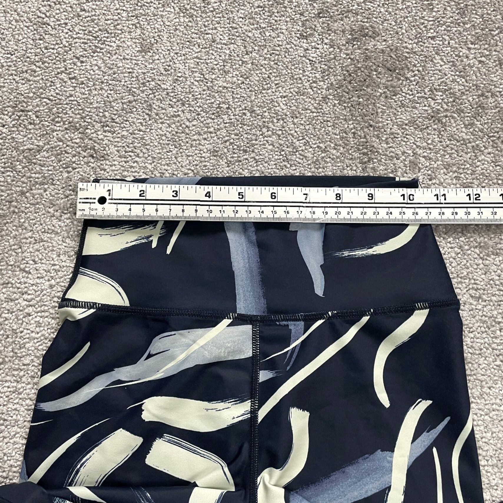 Vintage VINTAGE? (No) Sage Compression Active Leggings Womens XS Multi Geometric Athletic Gym 20x23 Size 26" / US 2 / IT 38 - 5 Thumbnail