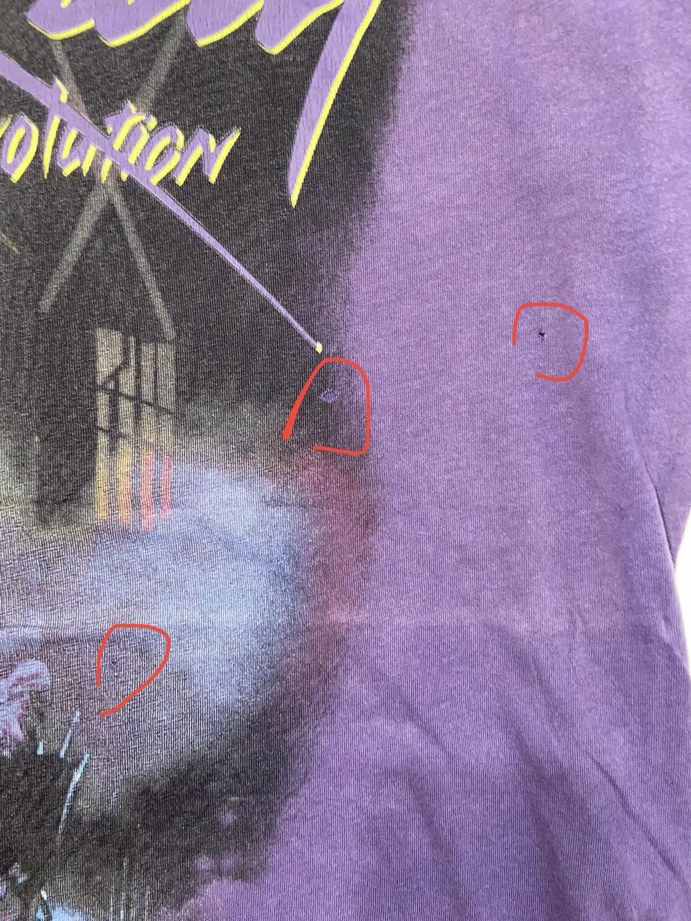 Prince RARE VINTAGE PRINCE PURPLE RAIN ROCK TEE Y2K BAND T SHIRT Size US XXL / EU 58 / 5 - 15 Thumbnail