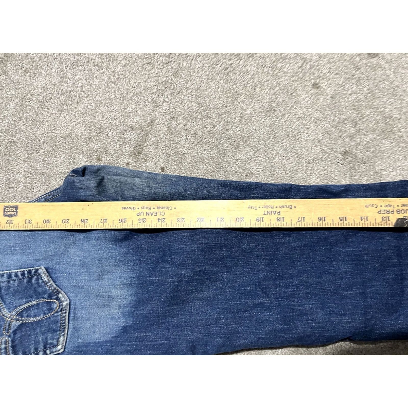 Calvin Klein Calvin Klein Womens Jeans Bootcut Trousers Size 8/29 Denim Blue Pocket Boot Size 30" / US 8 / IT 44 - 7 Thumbnail