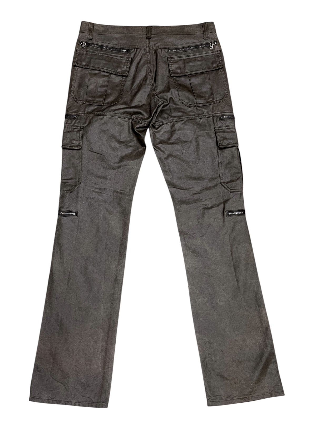 Schlussel SCHLÜSSEL Waxed Cotton Multi-Pocket Cargo Pants - W30" Size US 30 / EU 46 - 3 Thumbnail