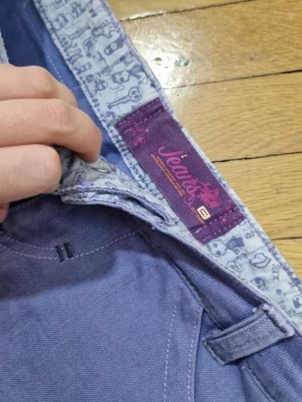 Hysteric Glamour vintage purple denim mini skirt y2k 2000s goth grunge Size 30" / US 8 / IT 44 - 3 Thumbnail